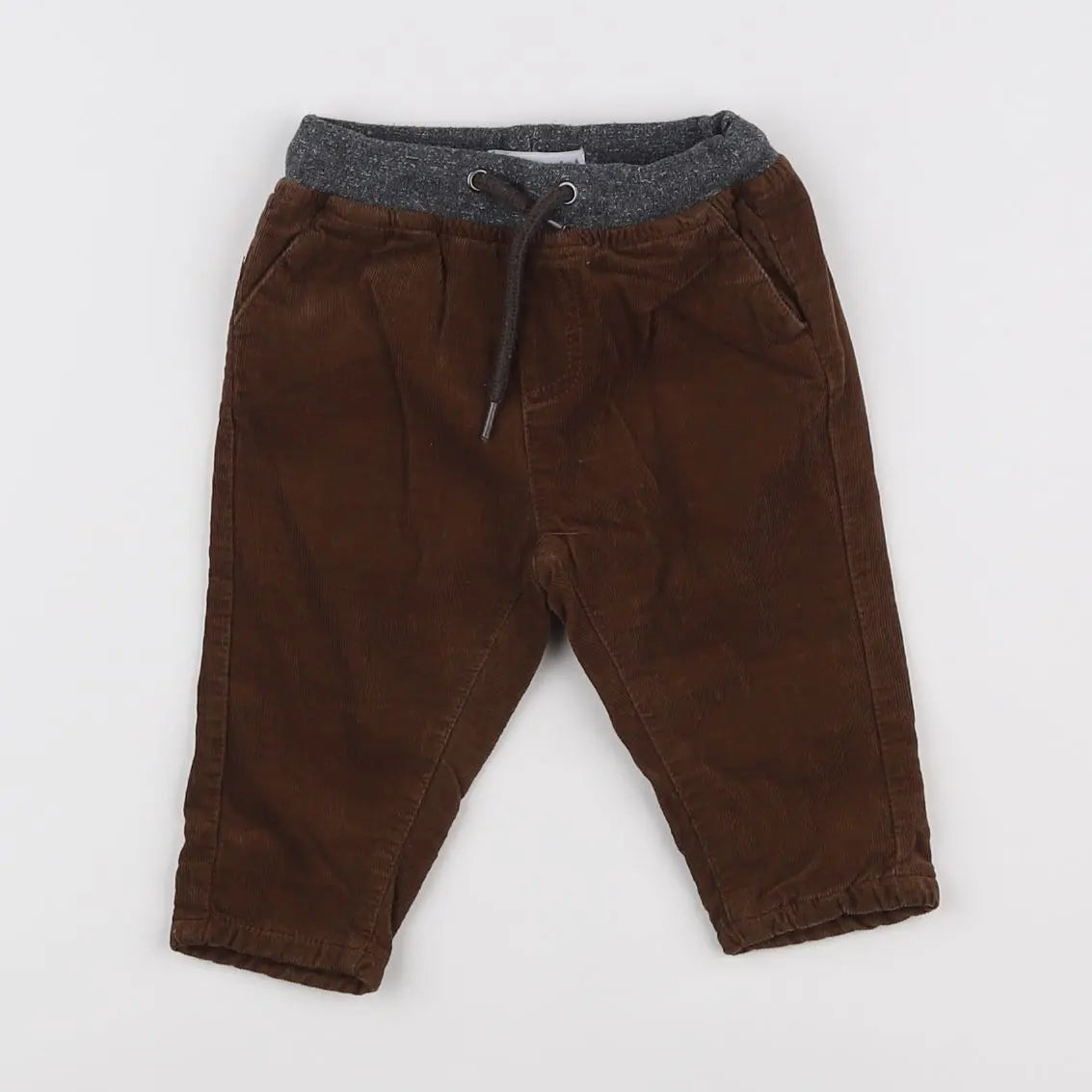 Vertbaudet - pantalon marron - 3 mois