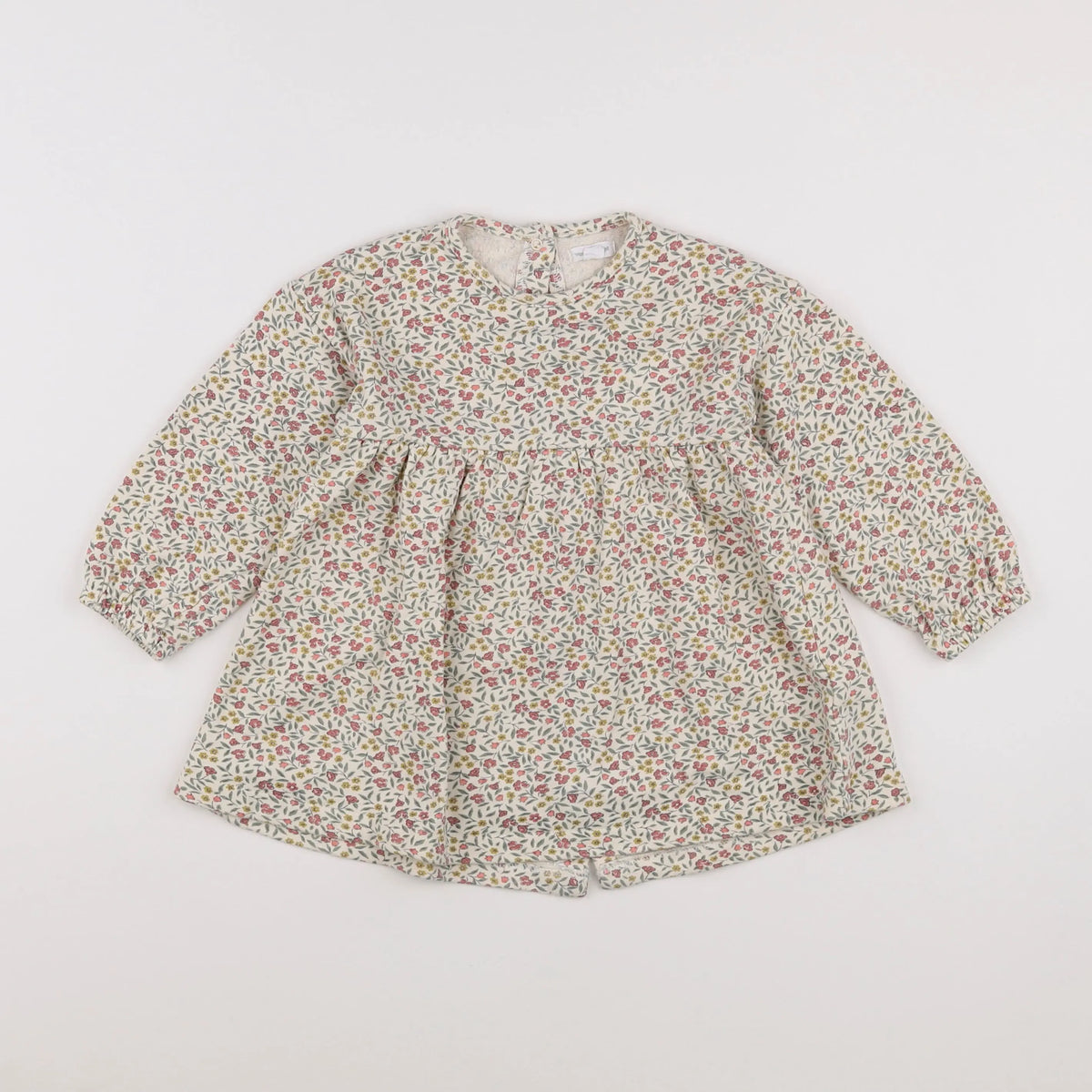 Vertbaudet - robe beige - 2 ans