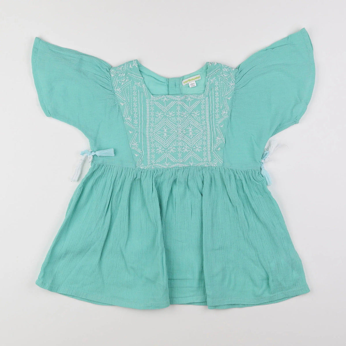 Vertbaudet - blouse bleu - 10 ans