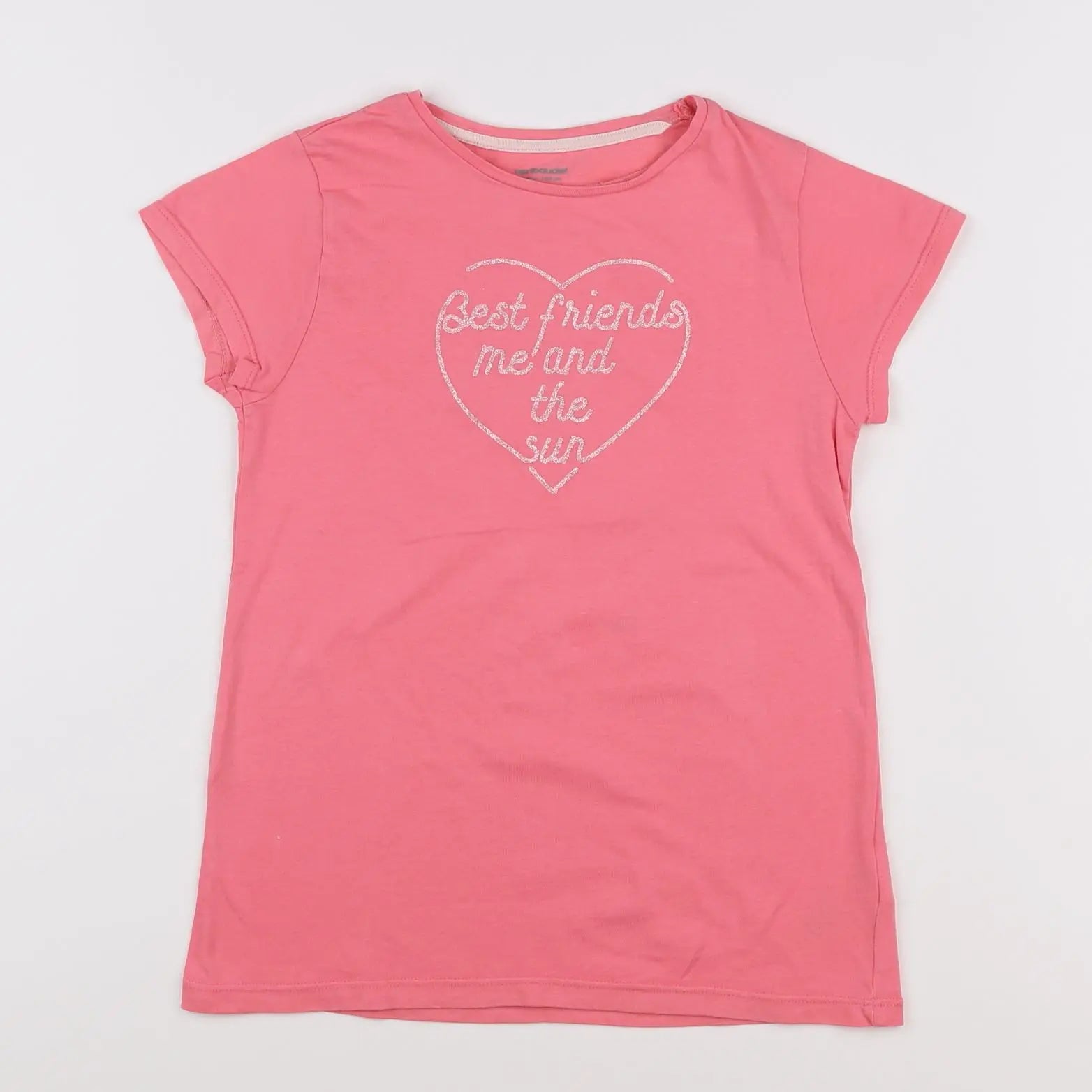 Vertbaudet - tee-shirt rose - 10 ans