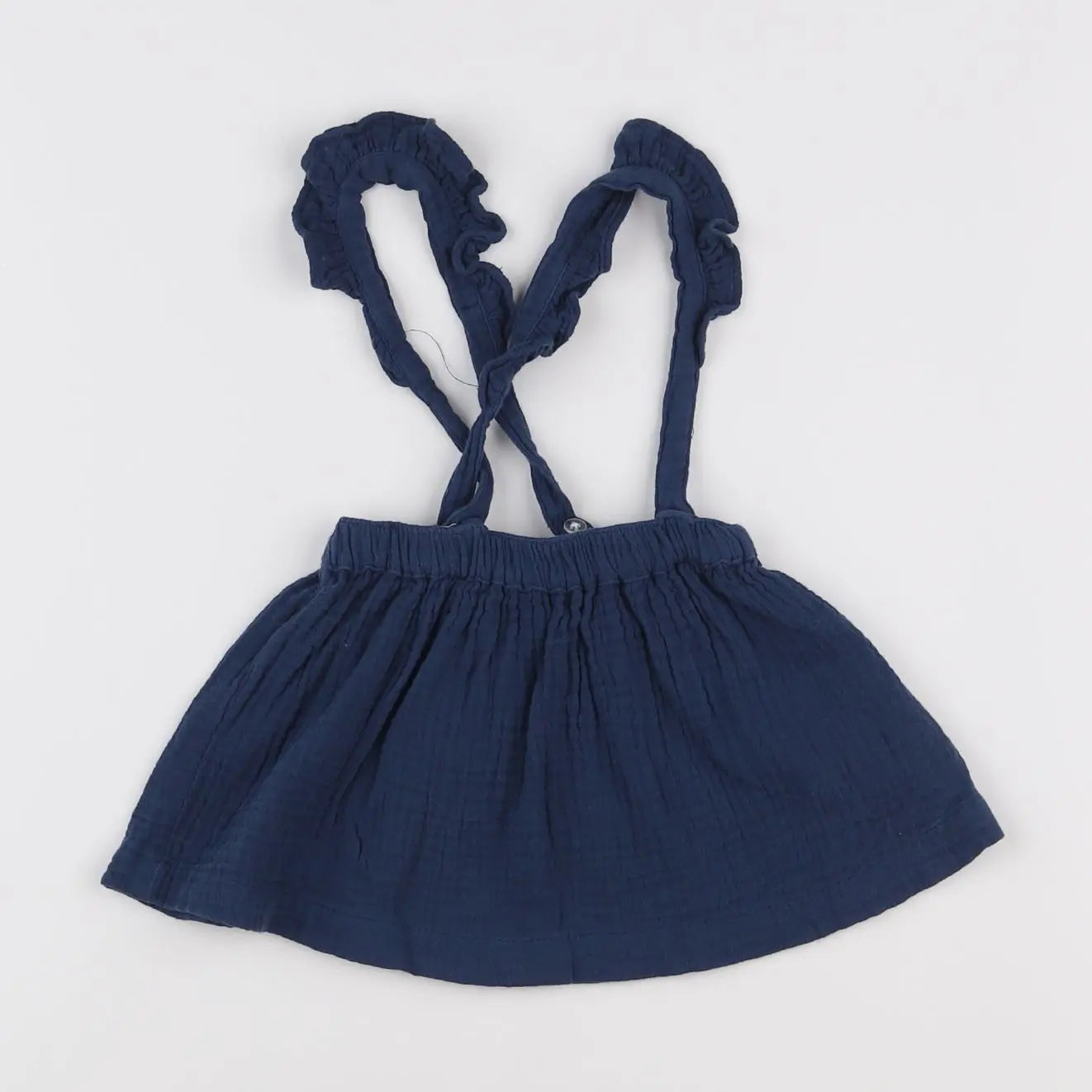 Vertbaudet - robe bleu - 9 mois