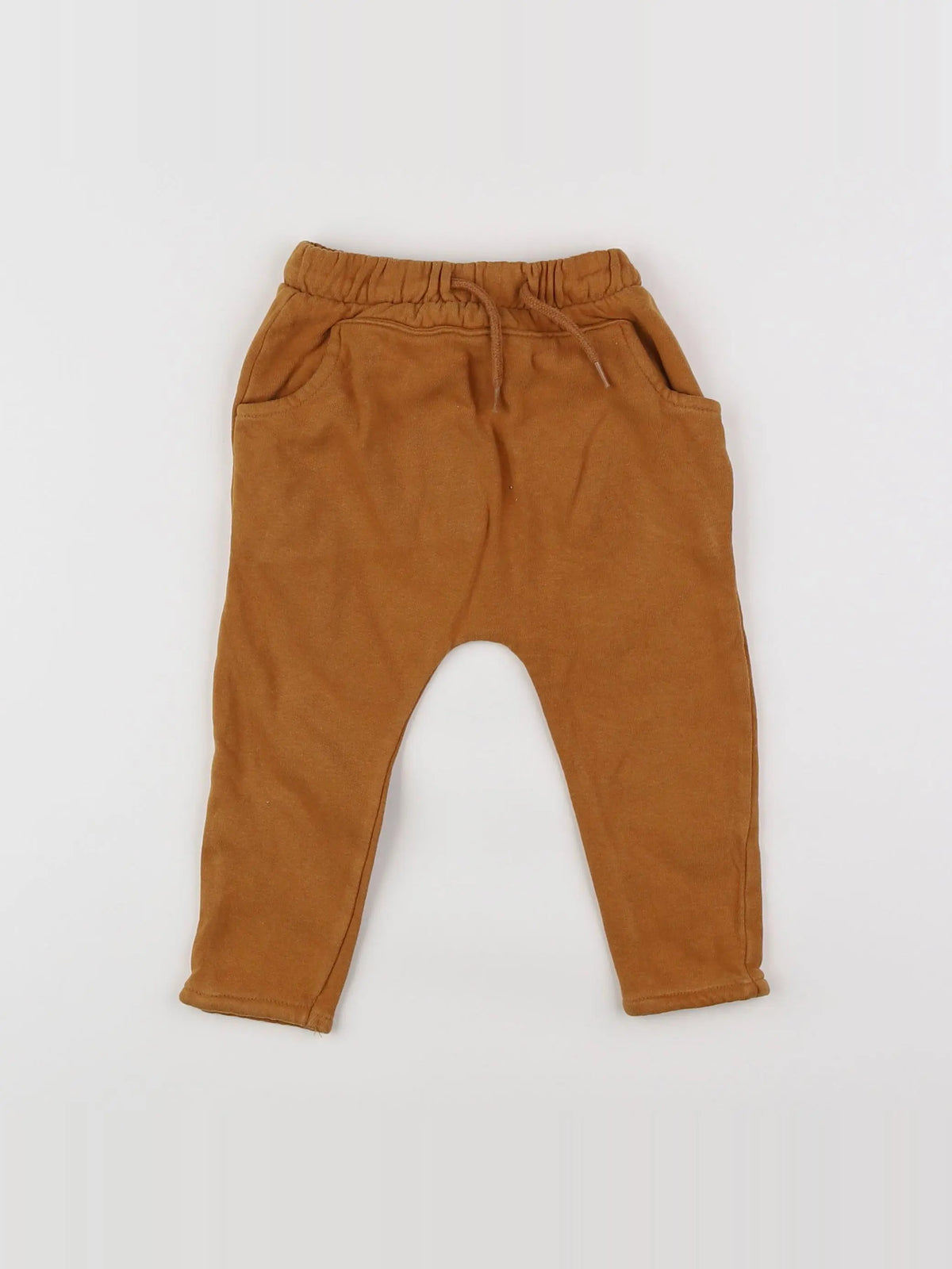 Vertbaudet - pantalon marron - 12 mois