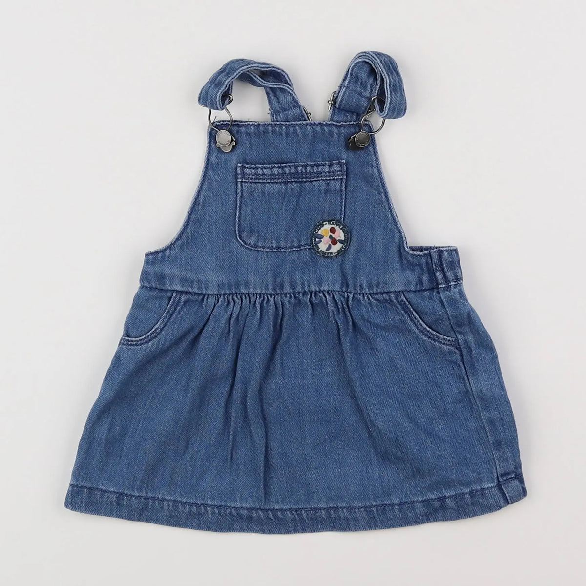 Vertbaudet - robe bleu - 6 mois