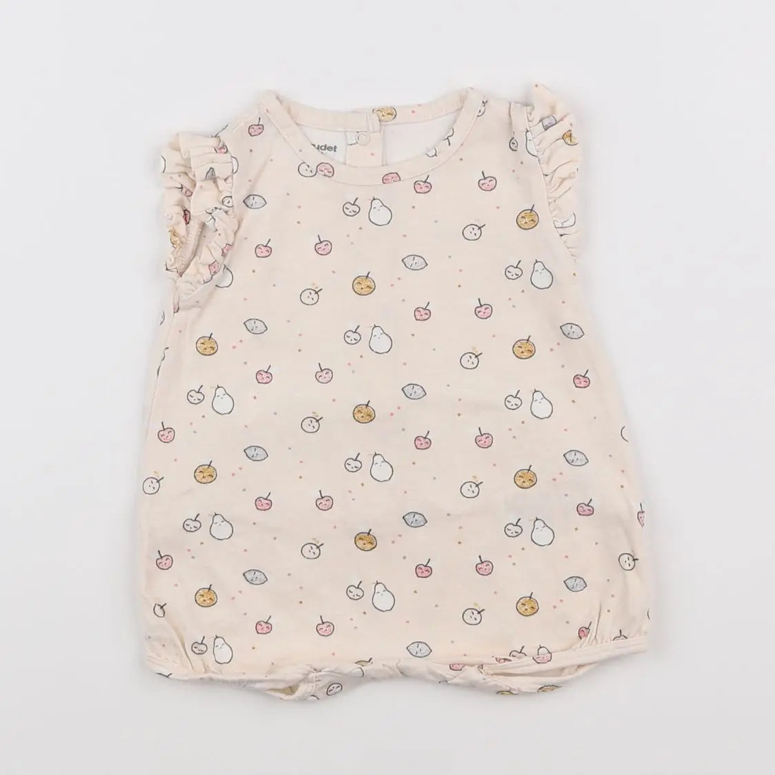 Vertbaudet - pyjama coton rose - 3 mois