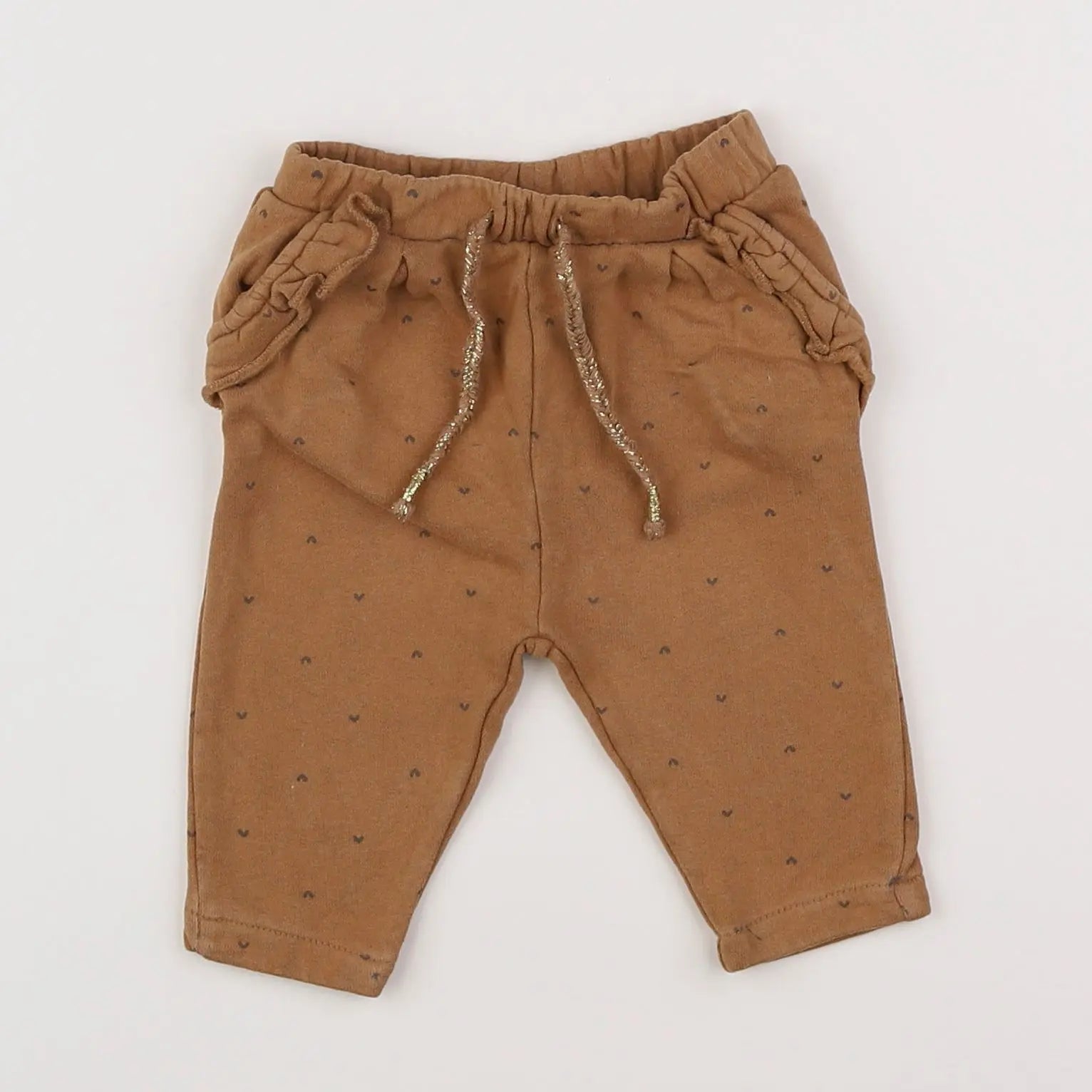 Vertbaudet - jogging marron - 3 mois