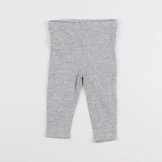 Vertbaudet - legging gris - 6 mois
