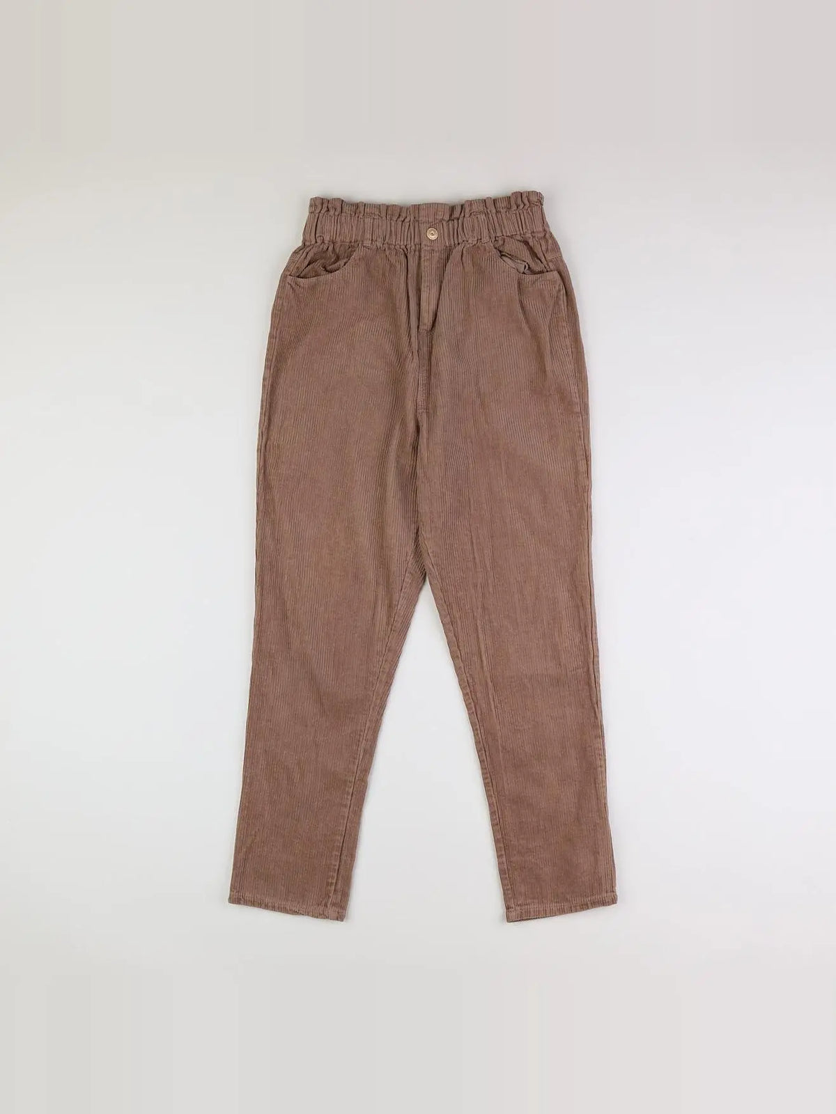 Vertbaudet - pantalon marron - 14 ans