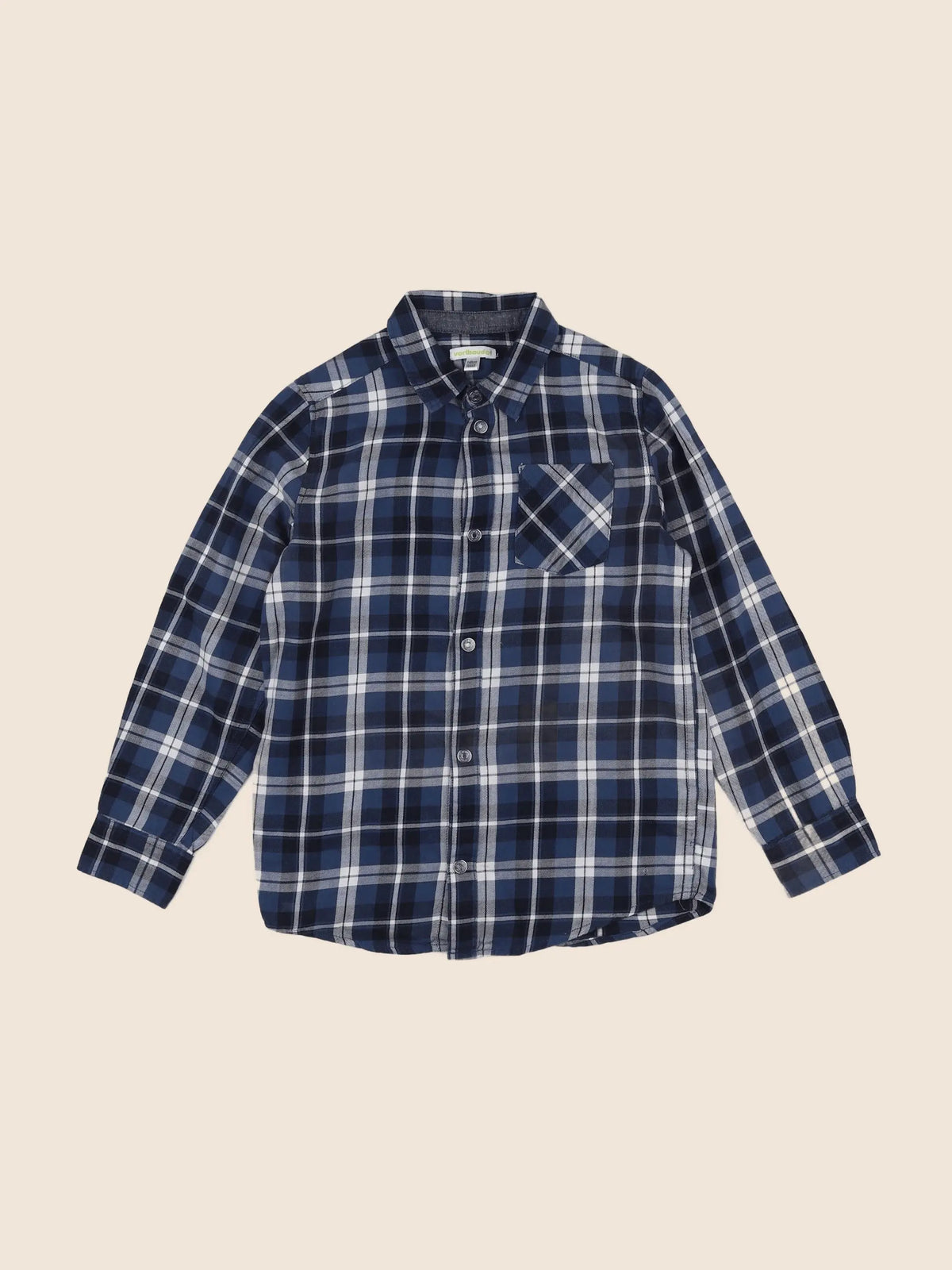 Vertbaudet - chemise bleu - 10 ans