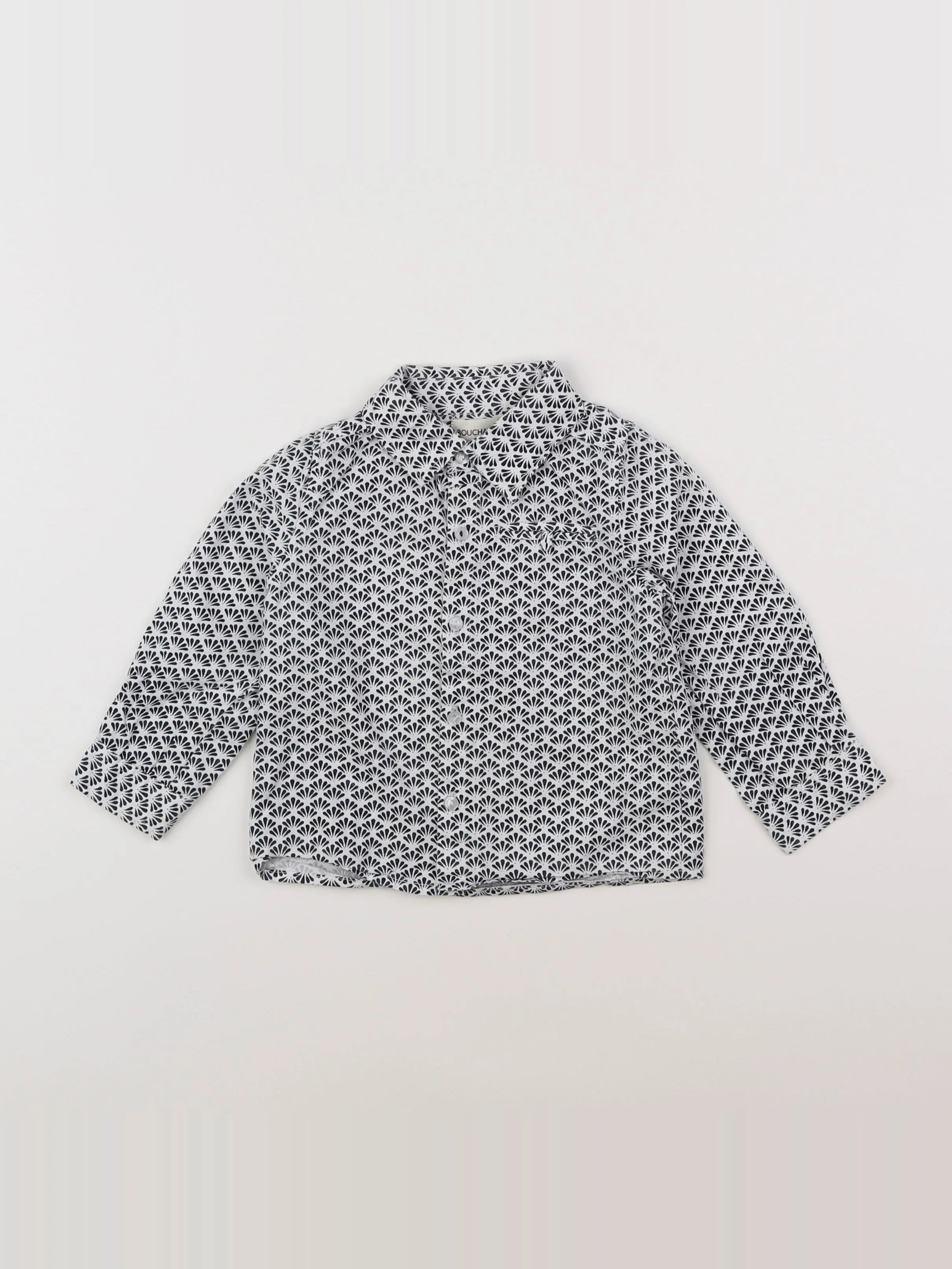 Bouchara - chemise blanc - 18 mois