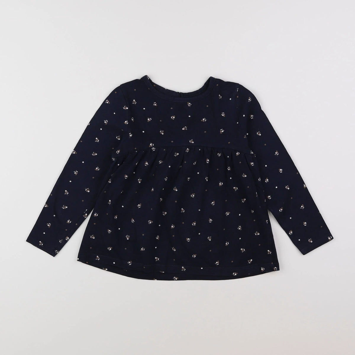 Vertbaudet - tee-shirt bleu - 6 ans
