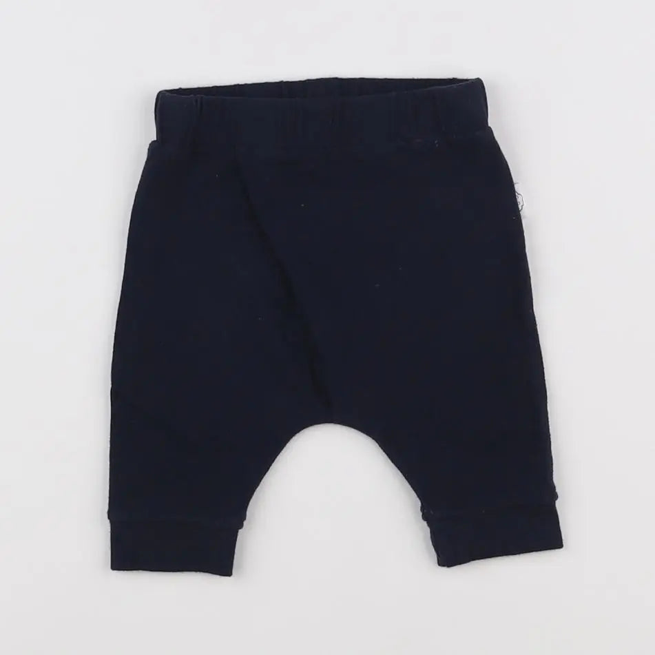 Vertbaudet - legging bleu - 3 mois