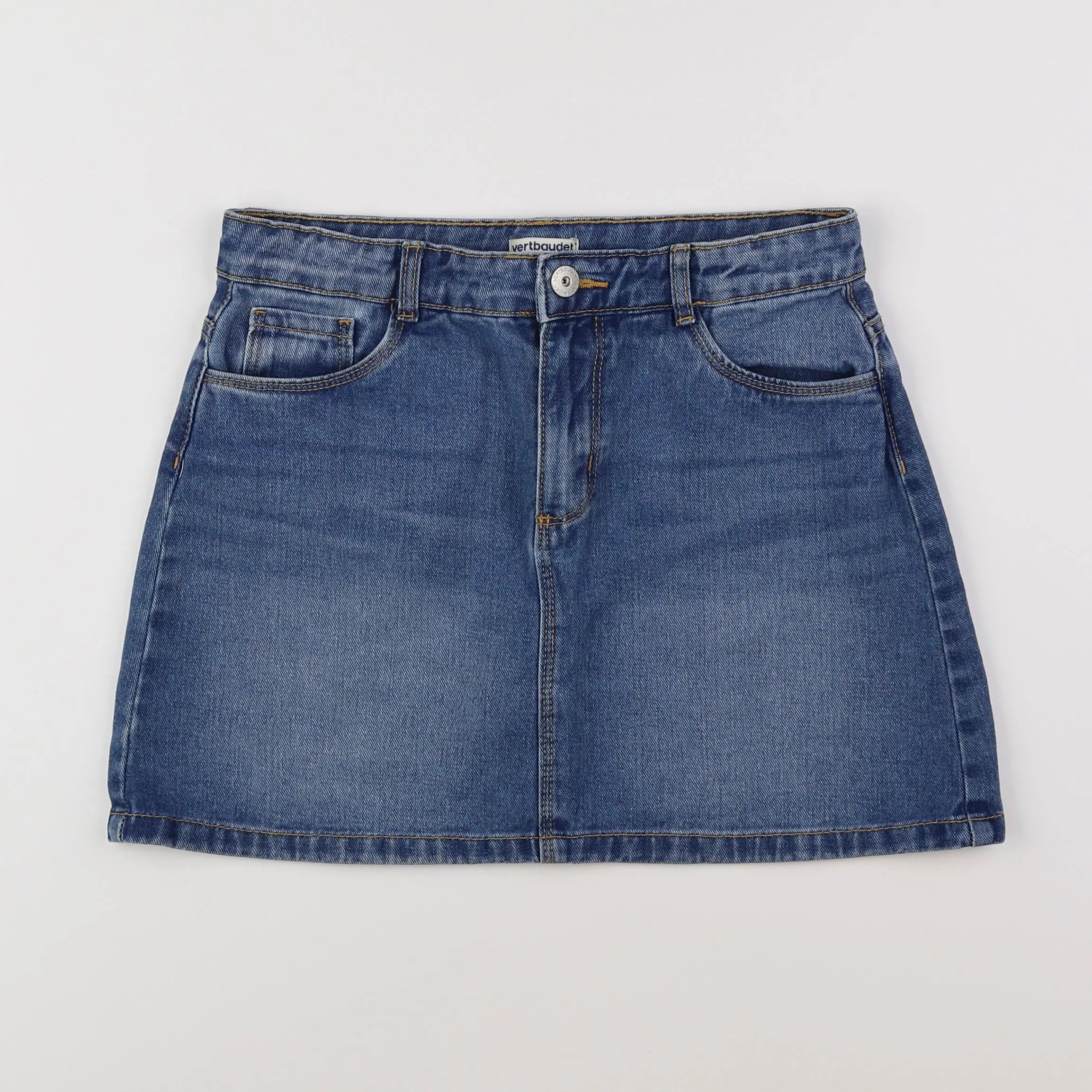 Vertbaudet - jupe bleu - 12 ans