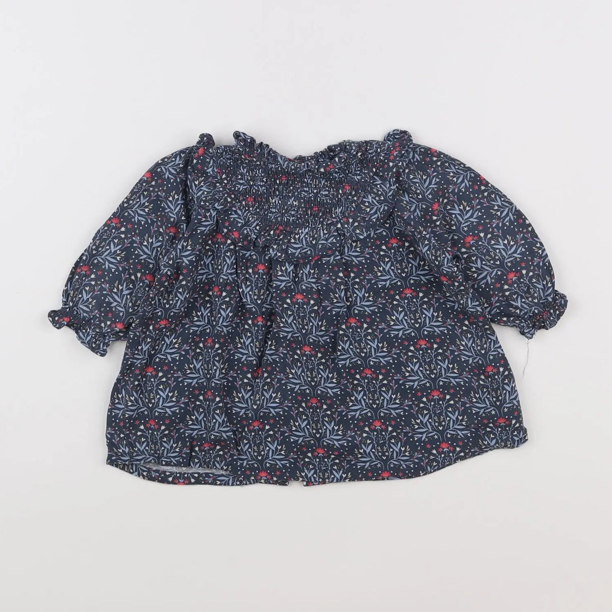 Vertbaudet - robe bleu - 3 mois