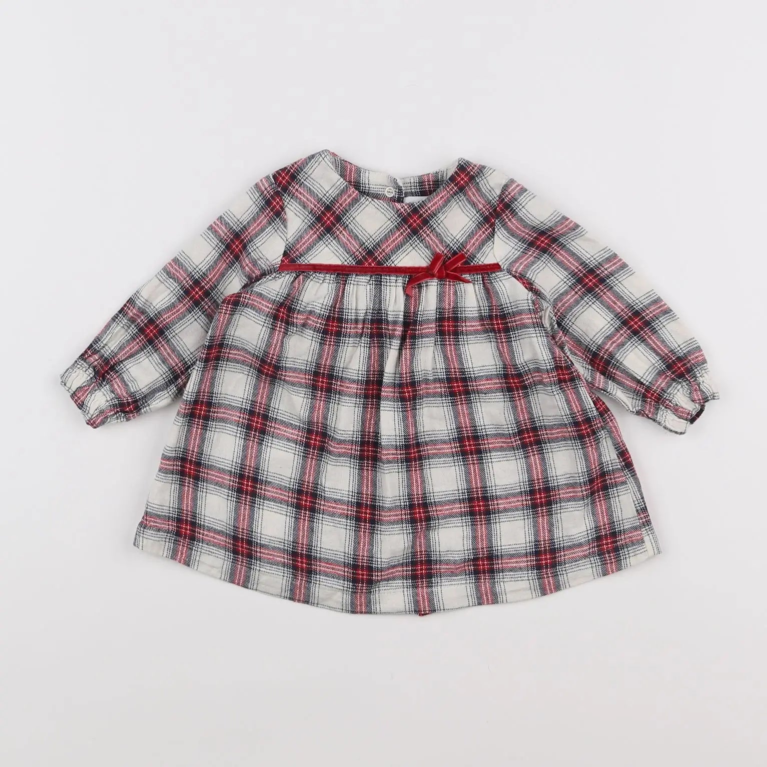 Vertbaudet - robe multicolore - 6 mois