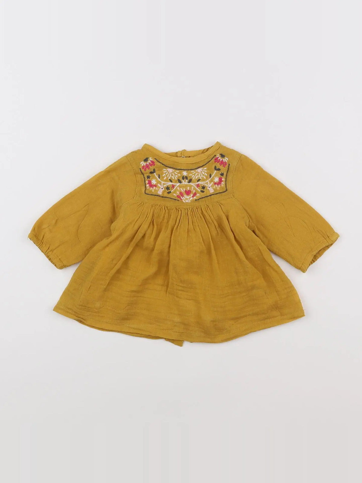 Vertbaudet - robe jaune - 3 mois