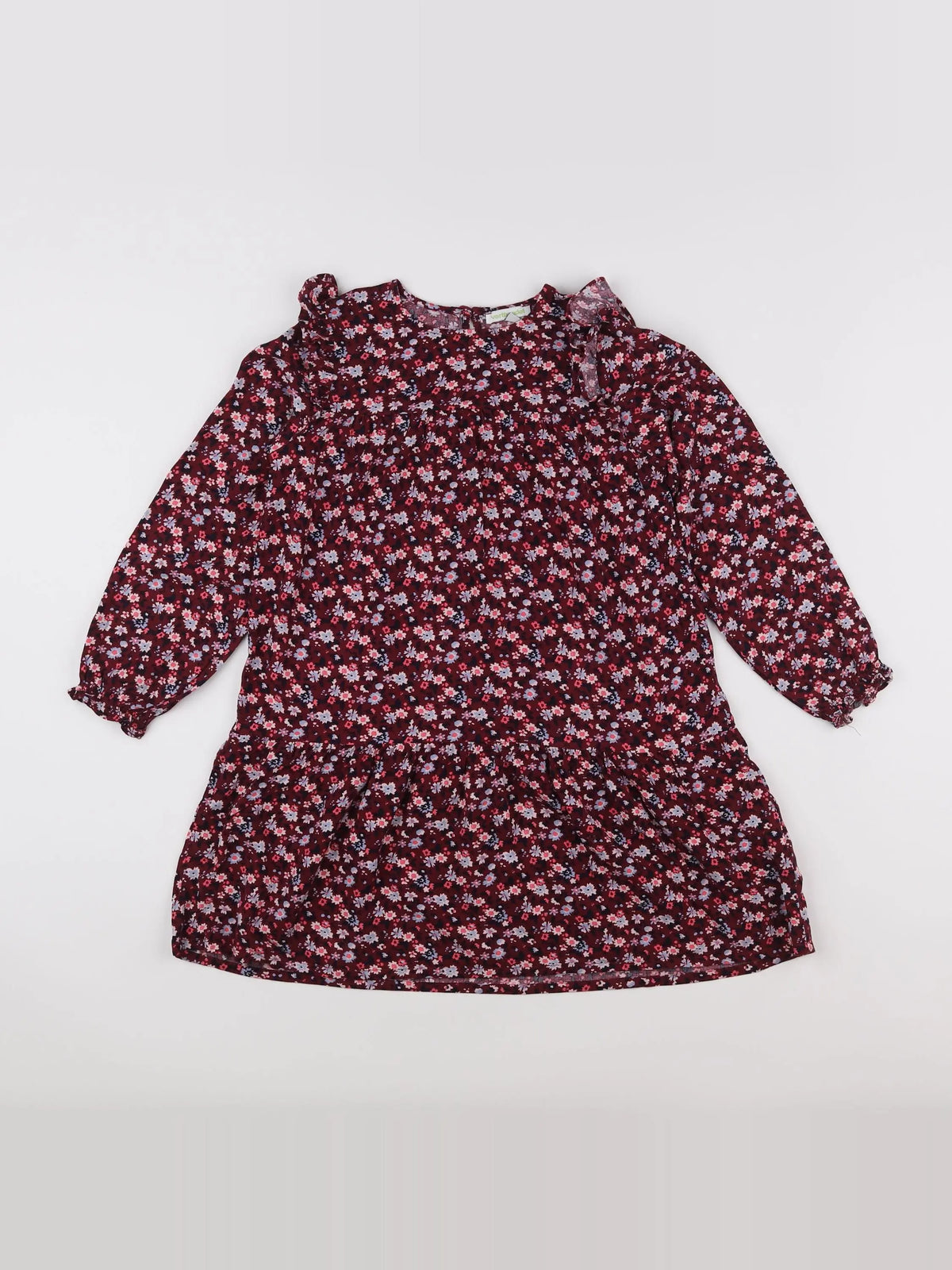 Vertbaudet - robe multicolore - 8 ans