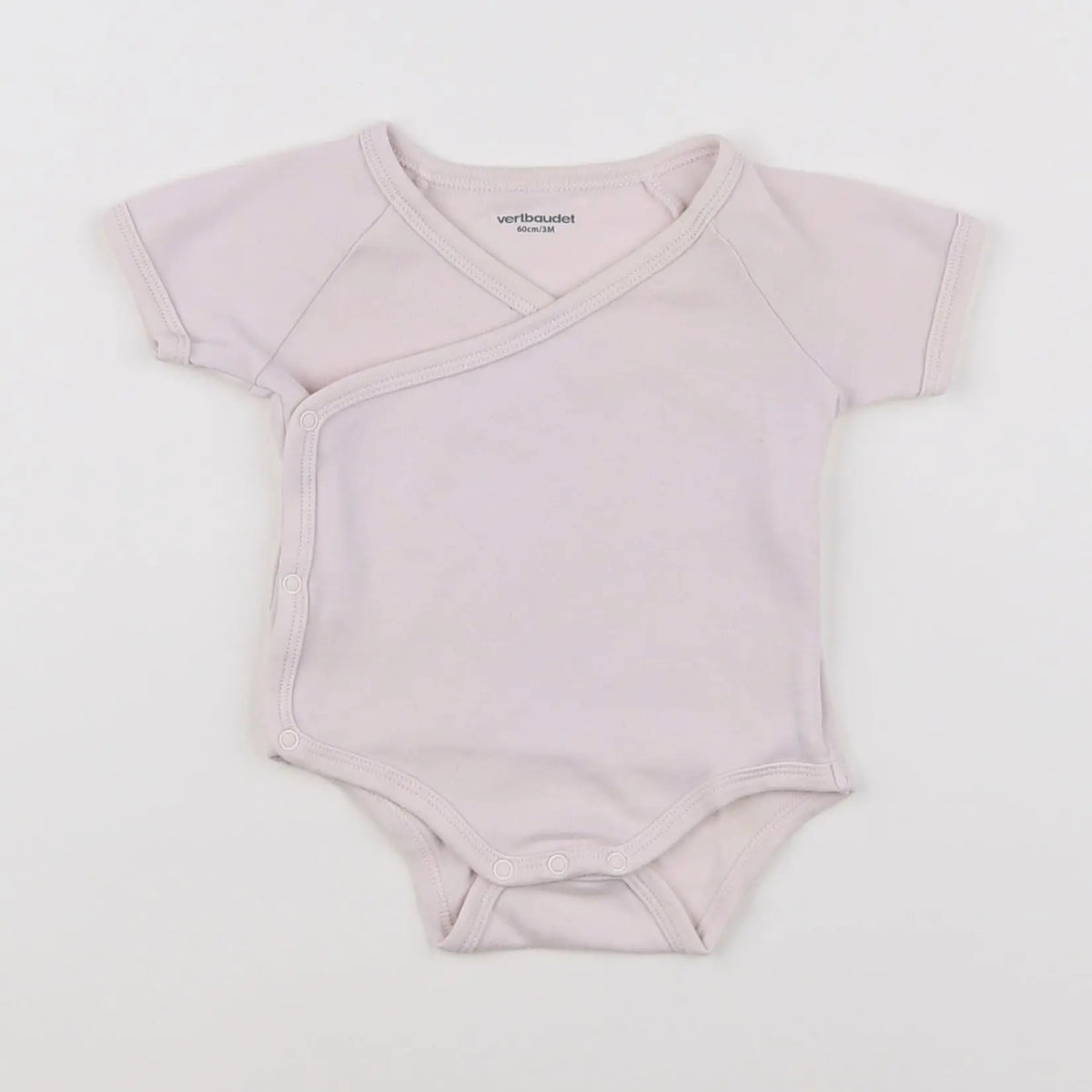 Vertbaudet - body rose - 3 mois