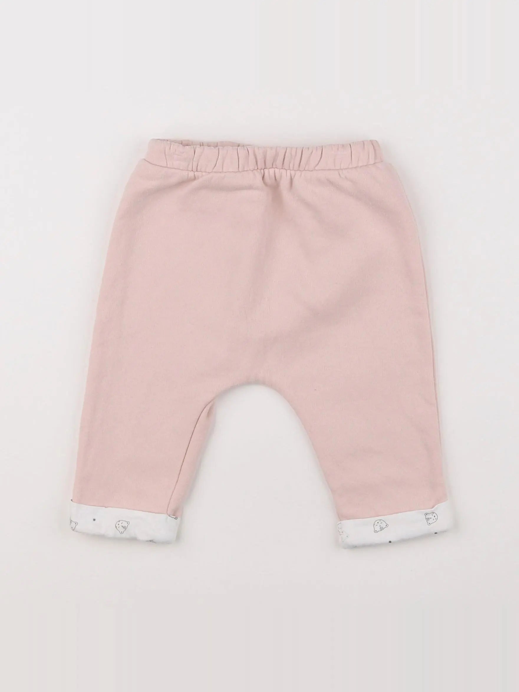 Vertbaudet - jogging rose - 3/6 mois