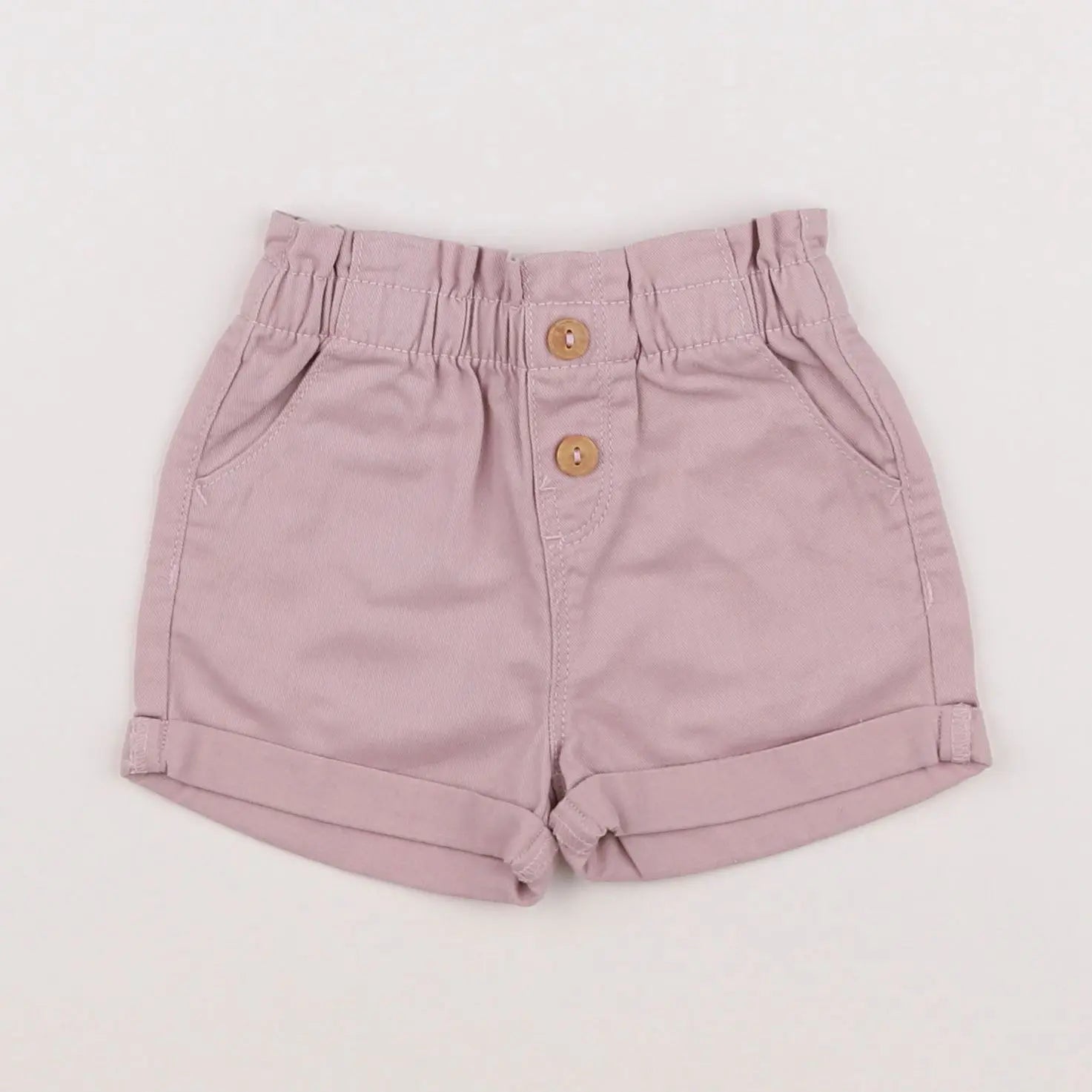 Vertbaudet - short rose - 9 mois