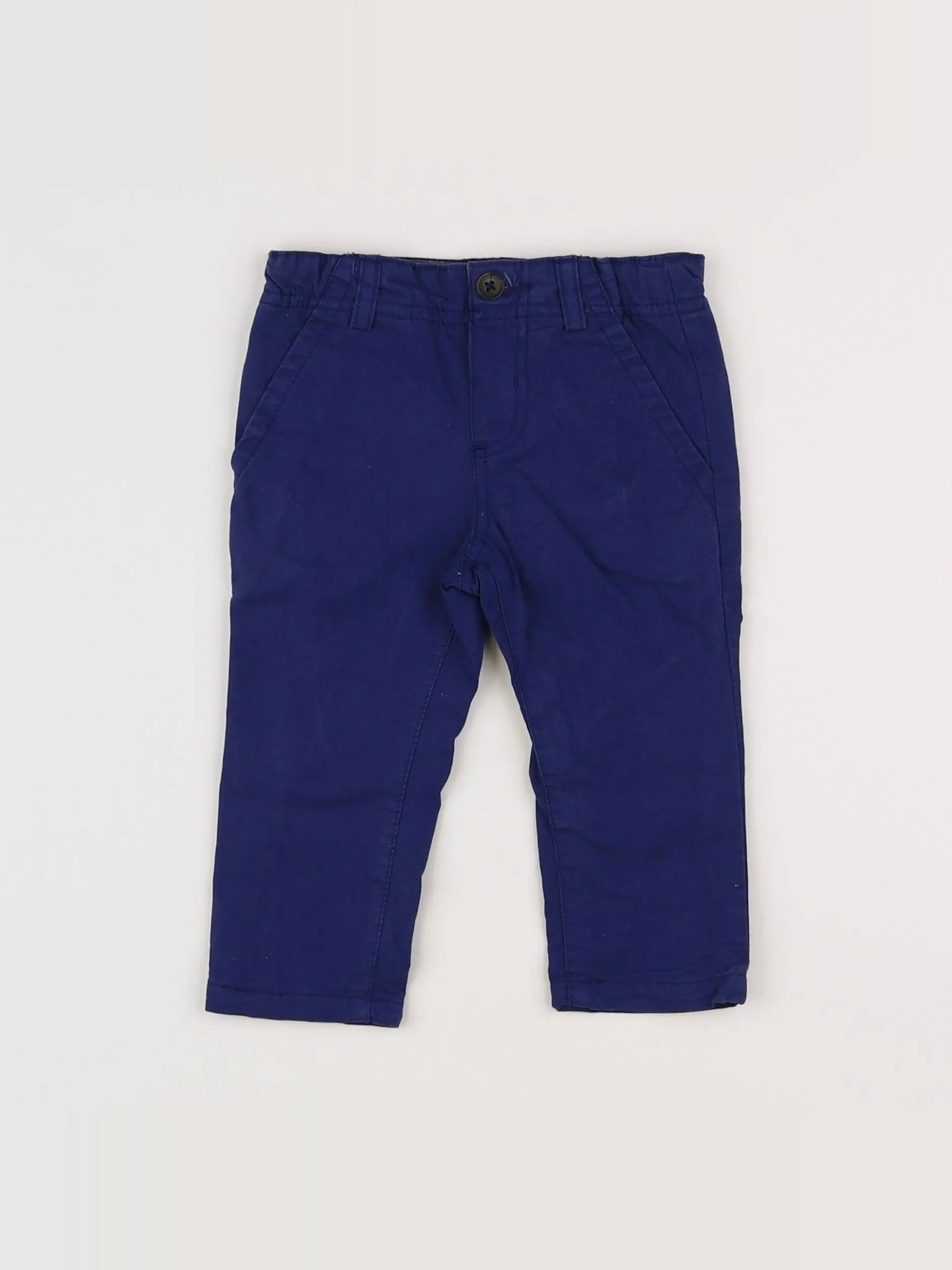 Boutchou - pantalon bleu - 6 mois