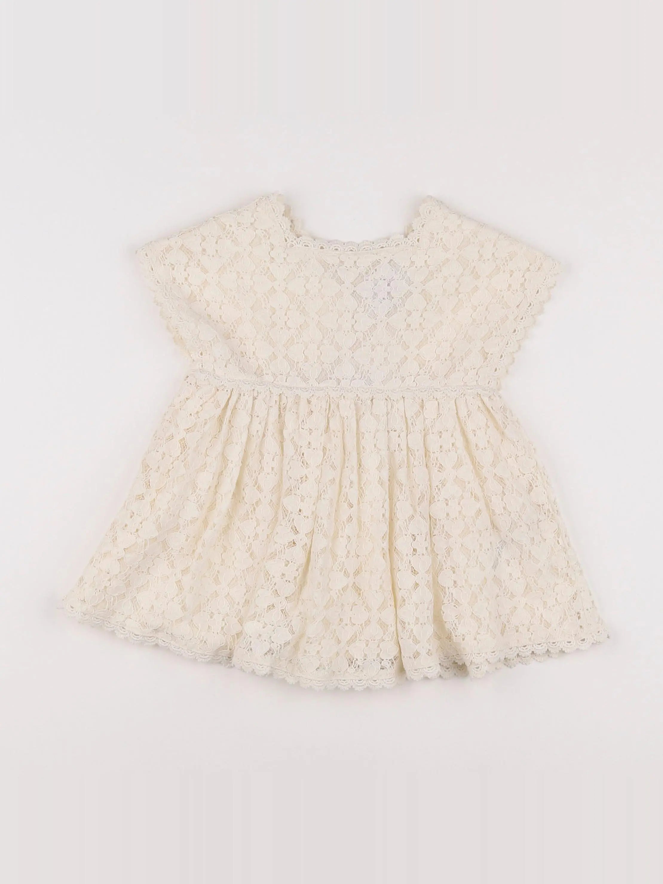 La Redoute - robe beige - 6 mois