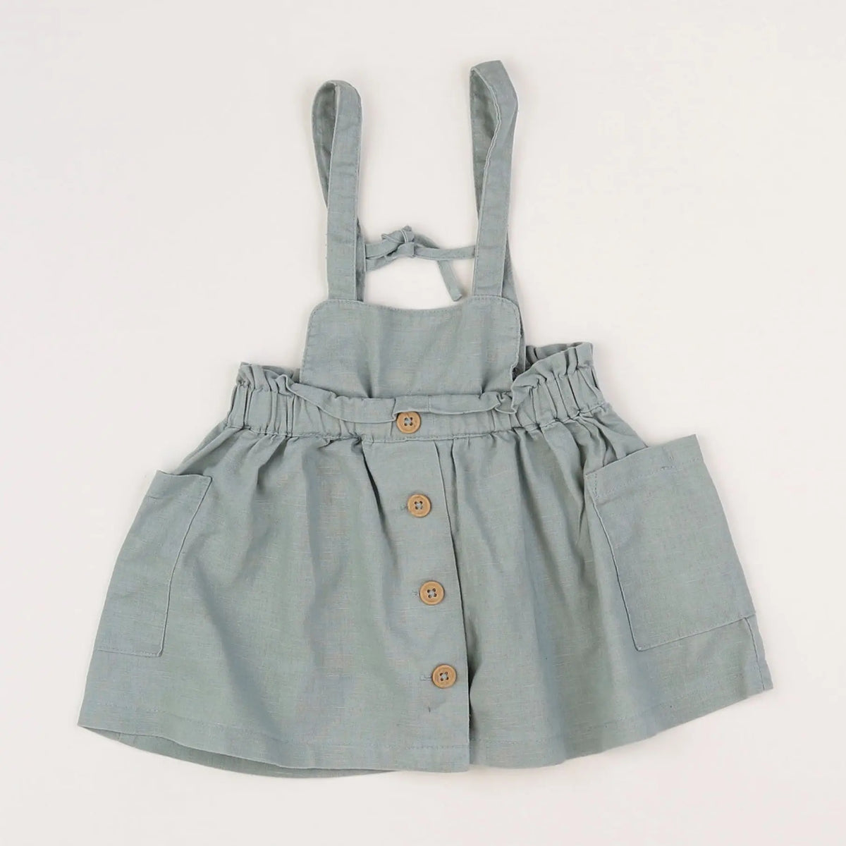 Vertbaudet - robe vert - 6 mois