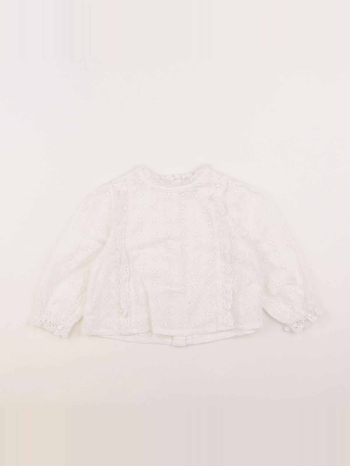 Vertbaudet - blouse blanc - 2 ans