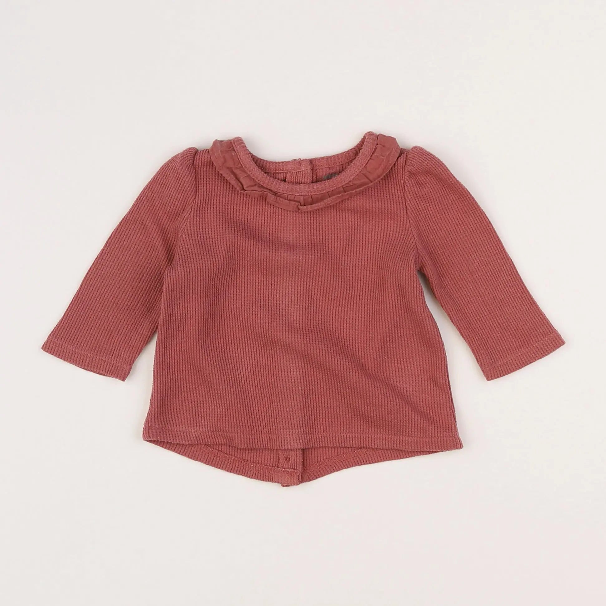 Vertbaudet - tee-shirt rose - 3 mois