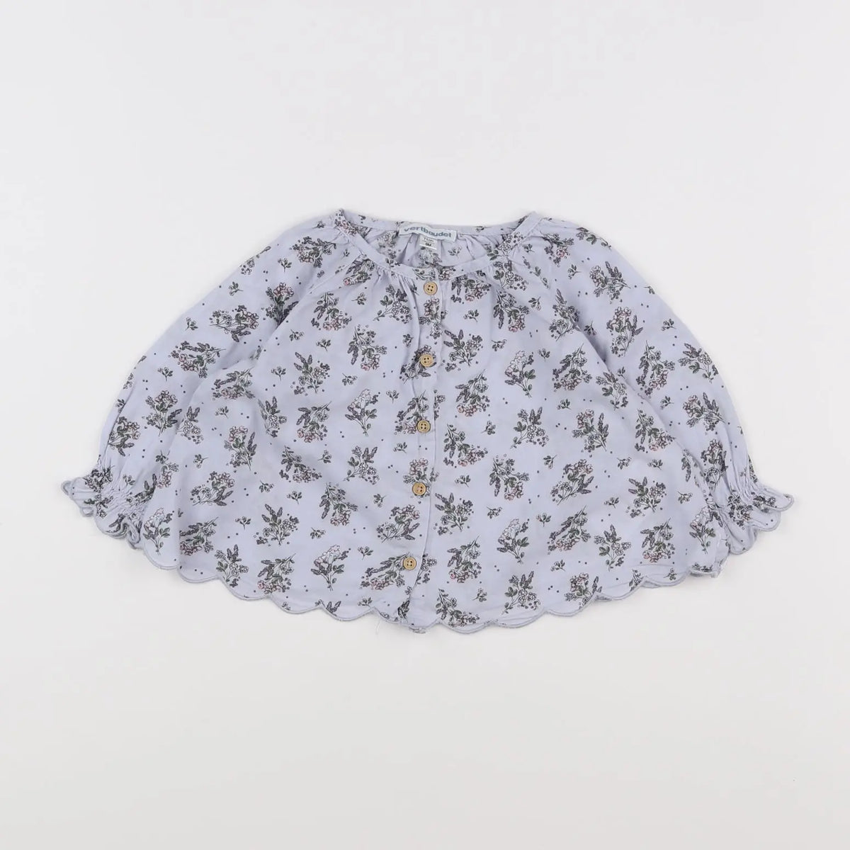 Vertbaudet - blouse multicolore - 9 mois