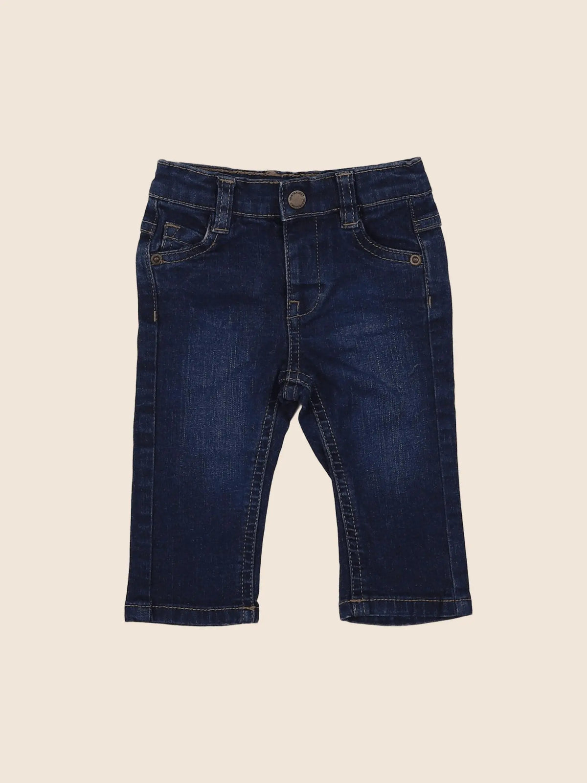 Vertbaudet - jean bleu - 3 mois
