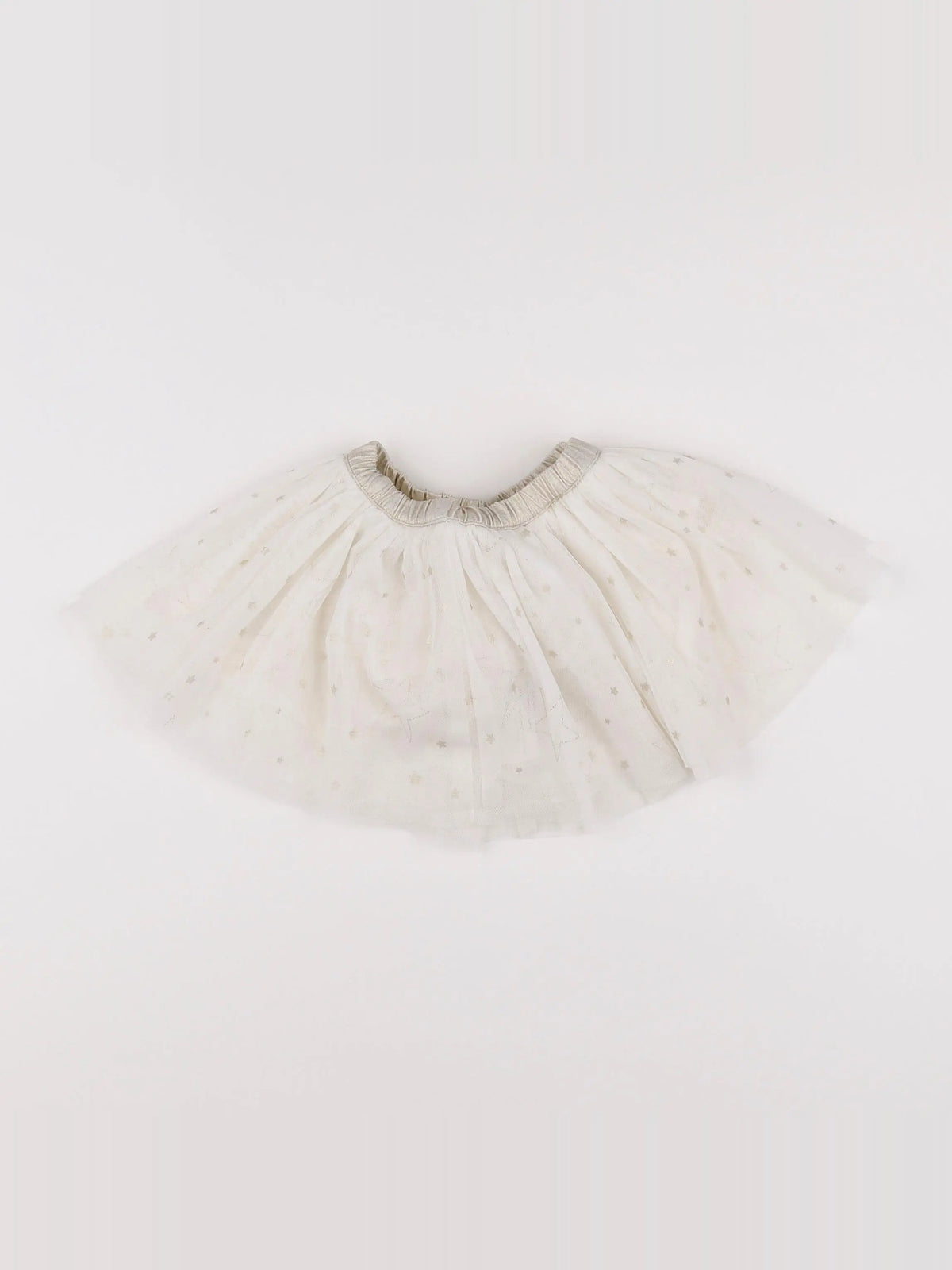 Tape à l'oeil - jupe or, beige - 6 mois