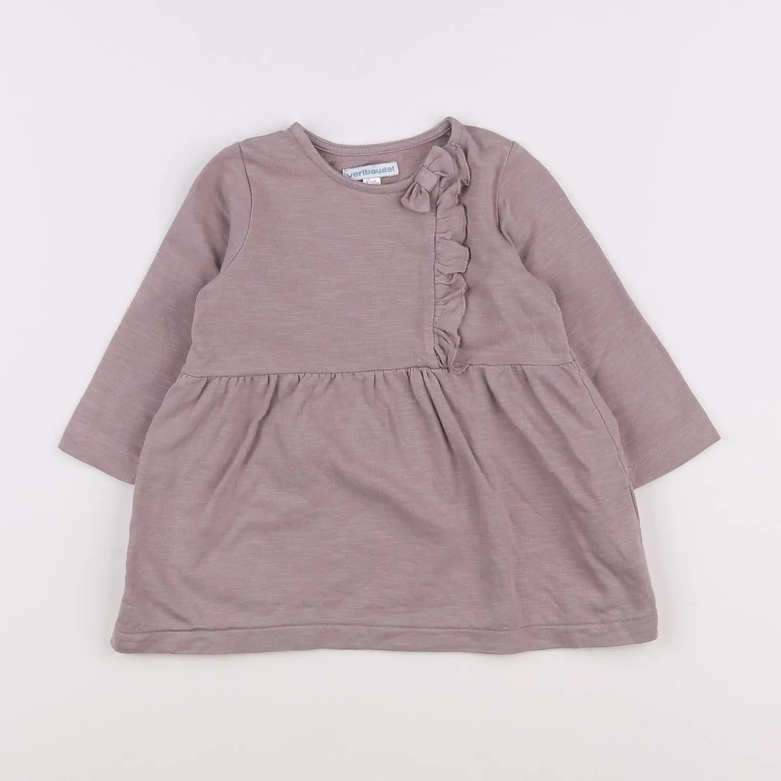 Vertbaudet - robe violet - 18 mois