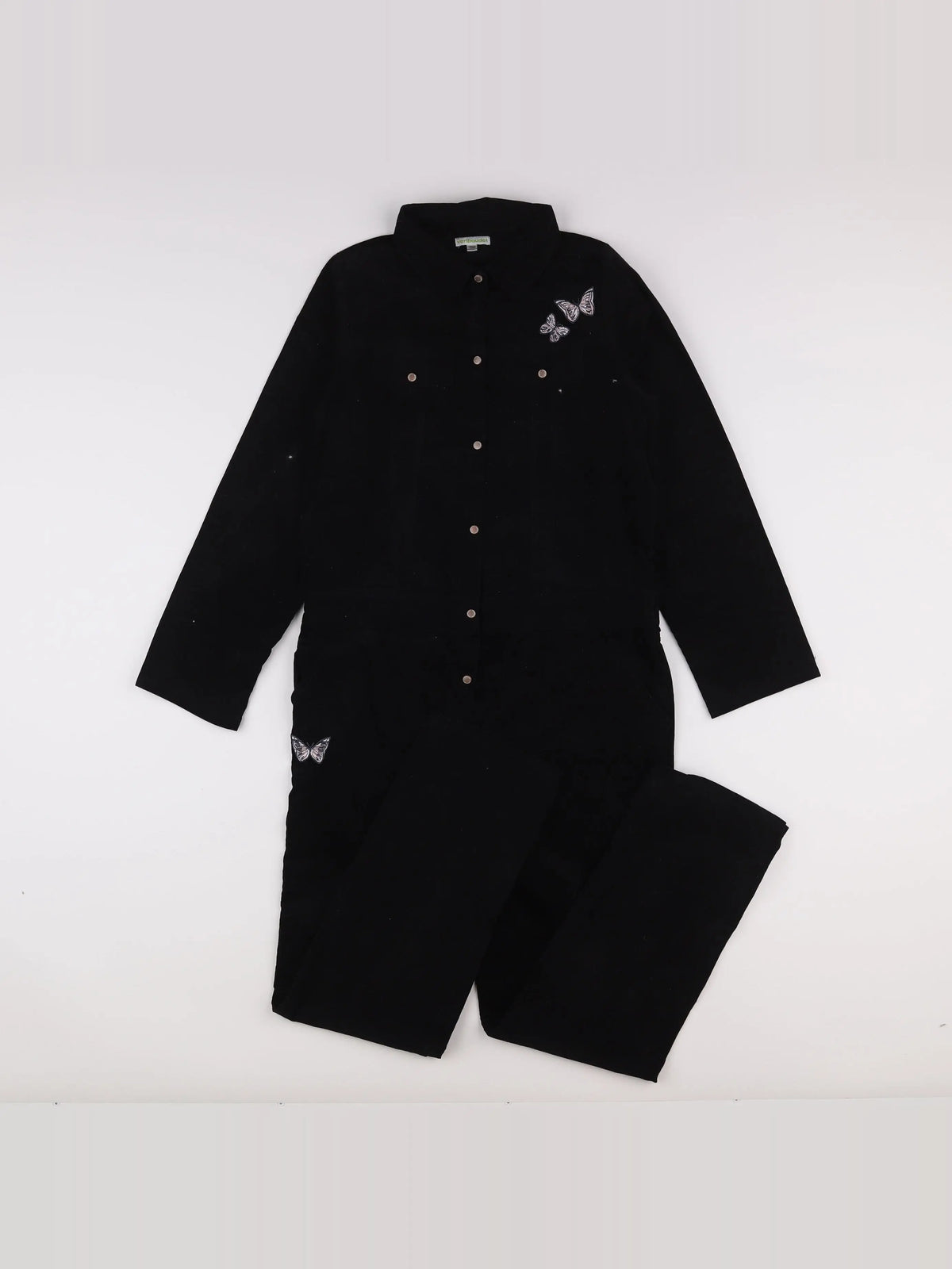 Vertbaudet - combinaison noir - 12 ans