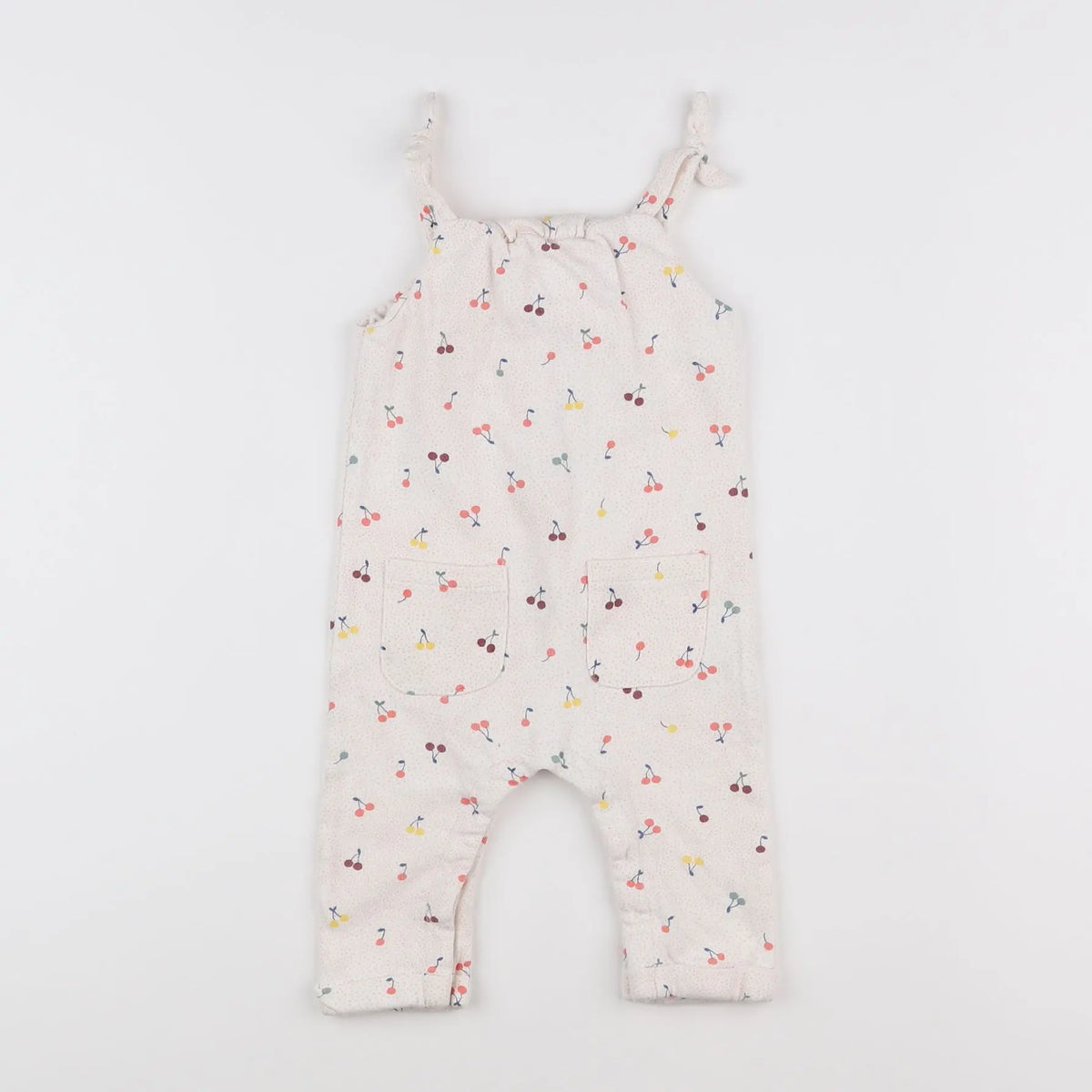Vertbaudet - combinaison beige - 12 mois