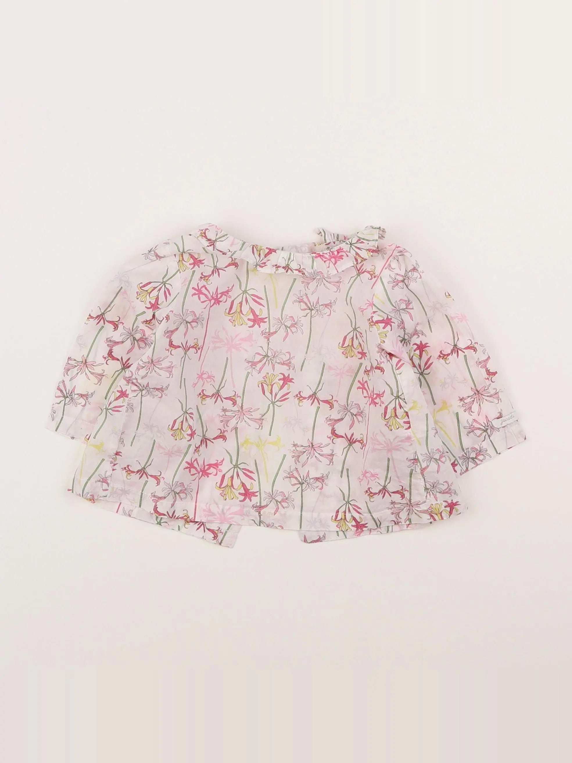 Jacadi - blouse multicolore - 6 mois