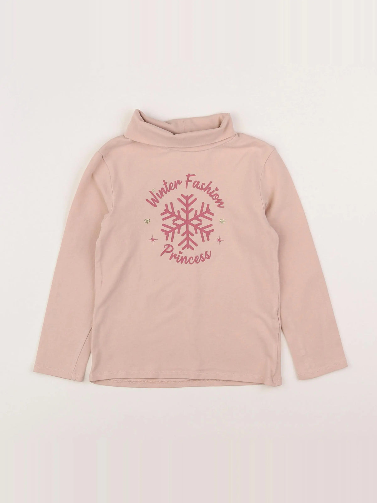 Vertbaudet - sous-pull rose - 5 ans