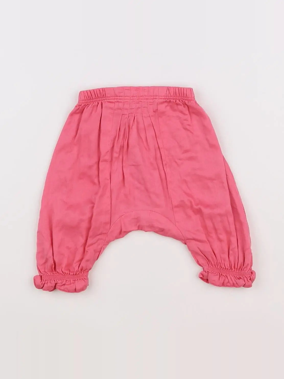 Natalys - sarouel rose - 3 mois