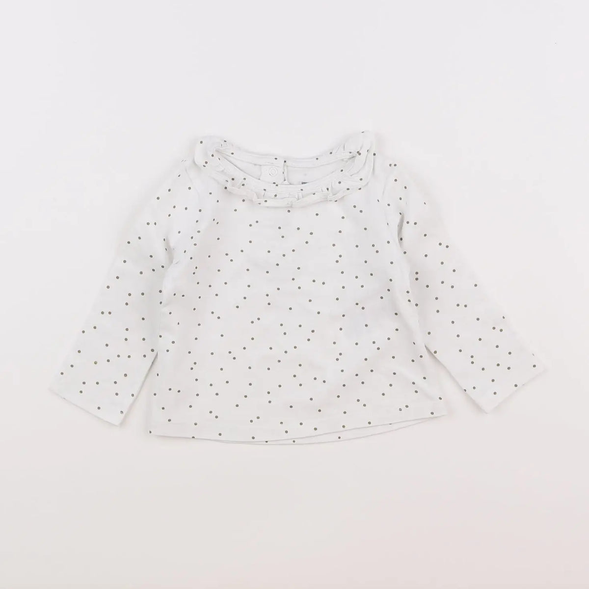 Vertbaudet - tee-shirt blanc - 12 mois