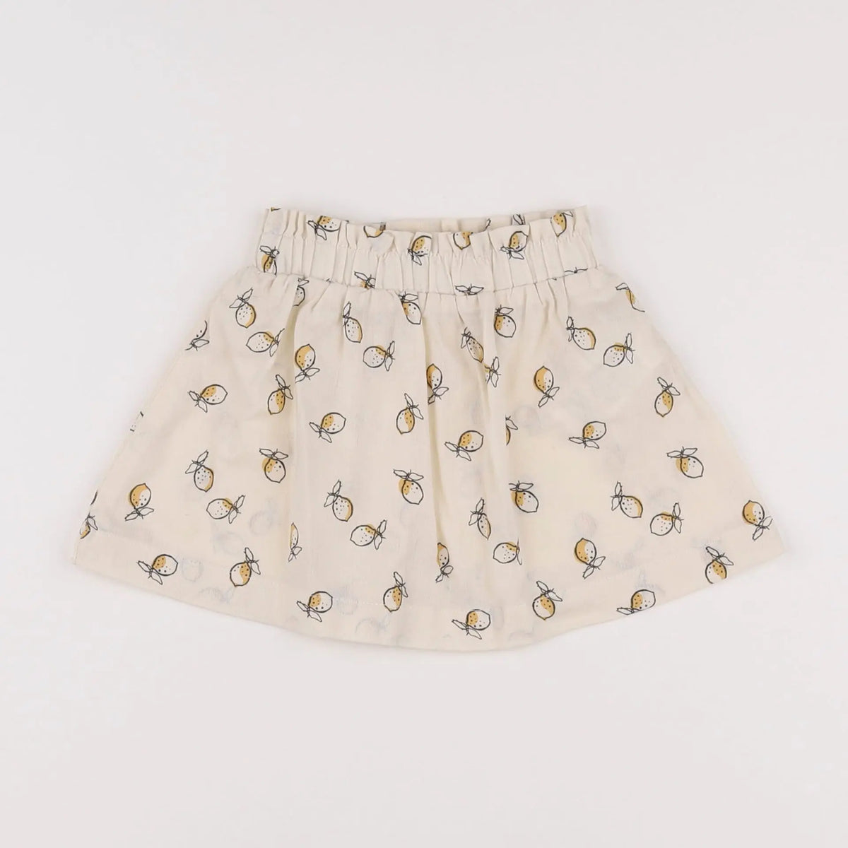 Vertbaudet - jupe beige - 18 mois