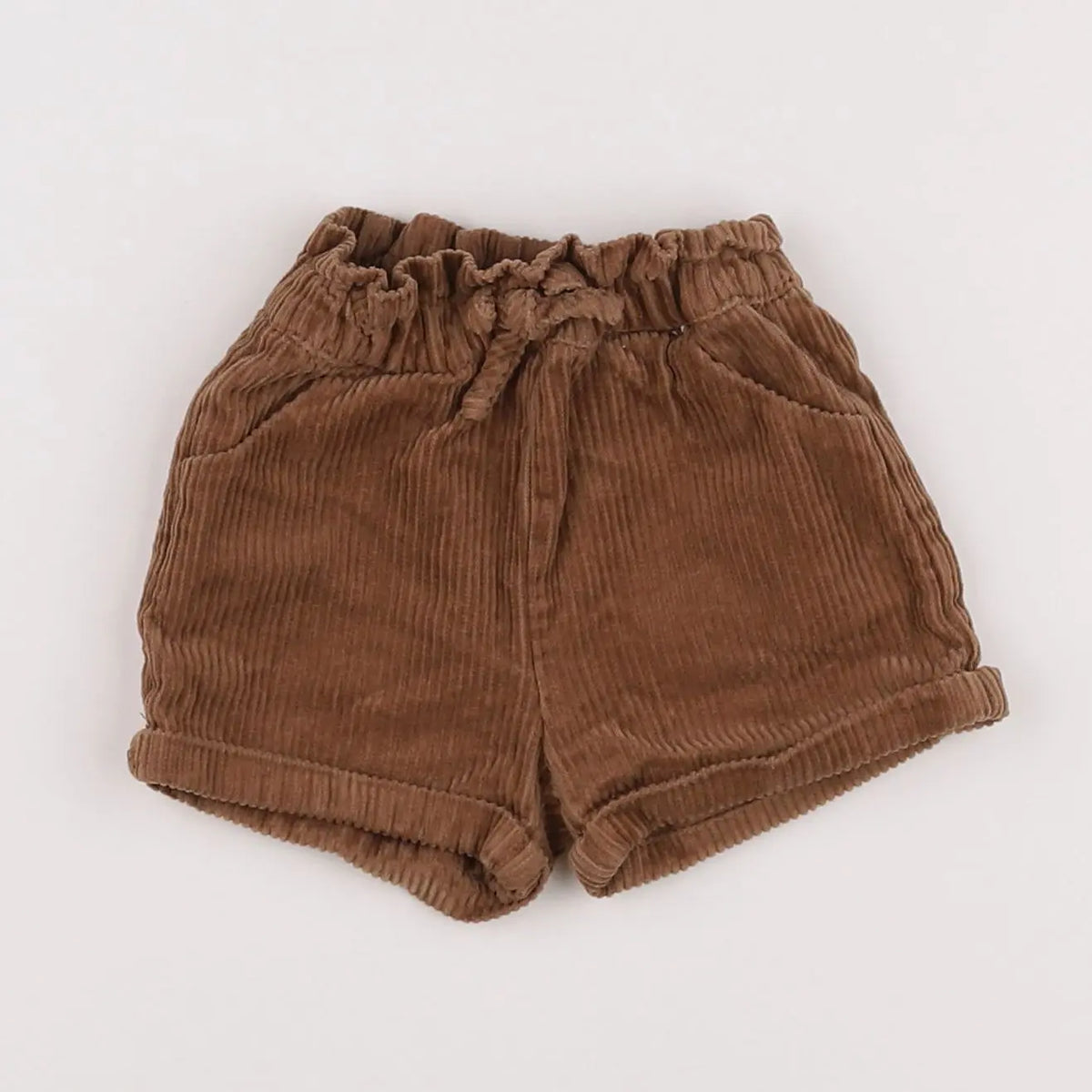 Vertbaudet - short marron - 3 mois