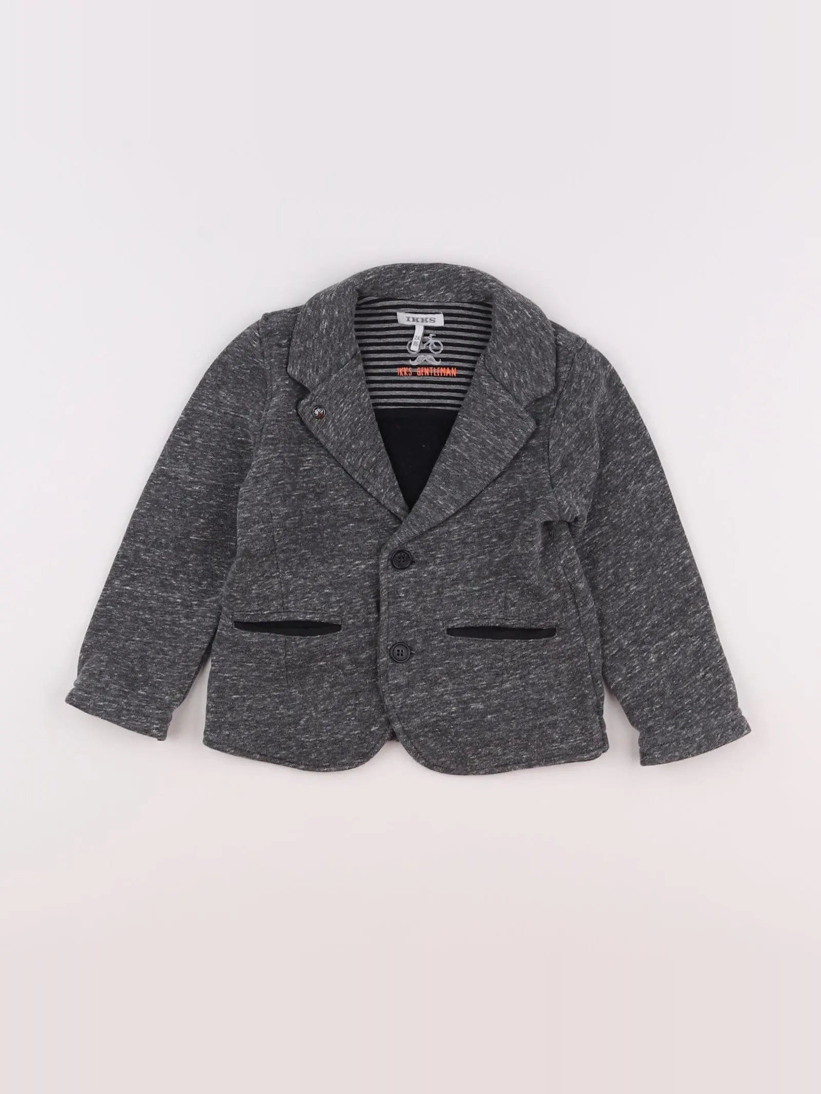 IKKS - veste gris - 2 ans