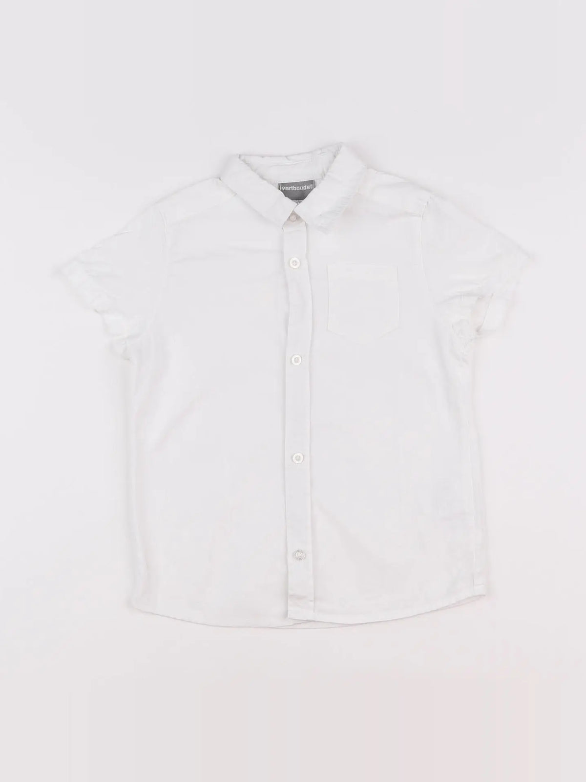 Vertbaudet - chemise blanc - 4 ans