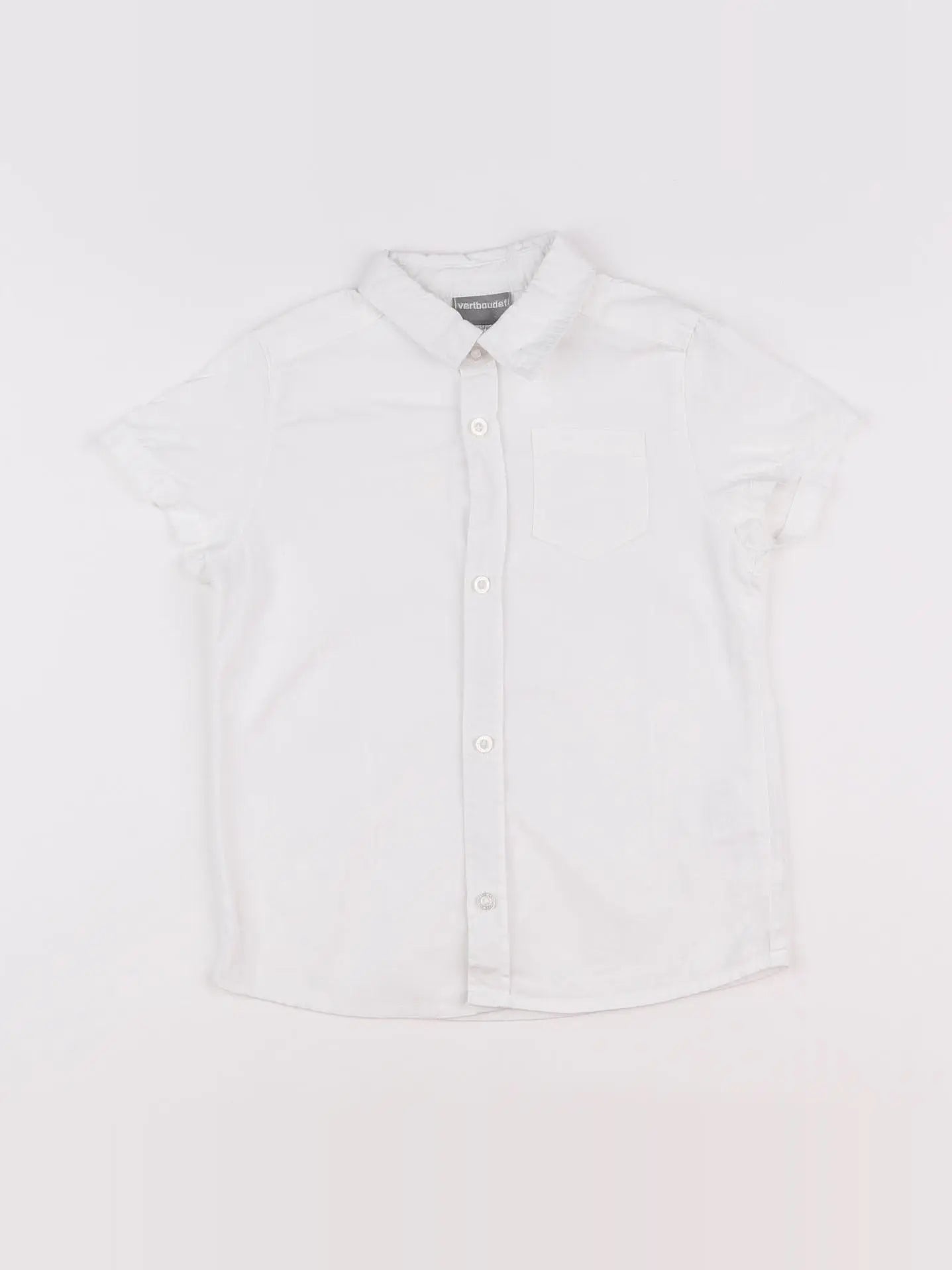 Vertbaudet - chemise blanc - 4 ans