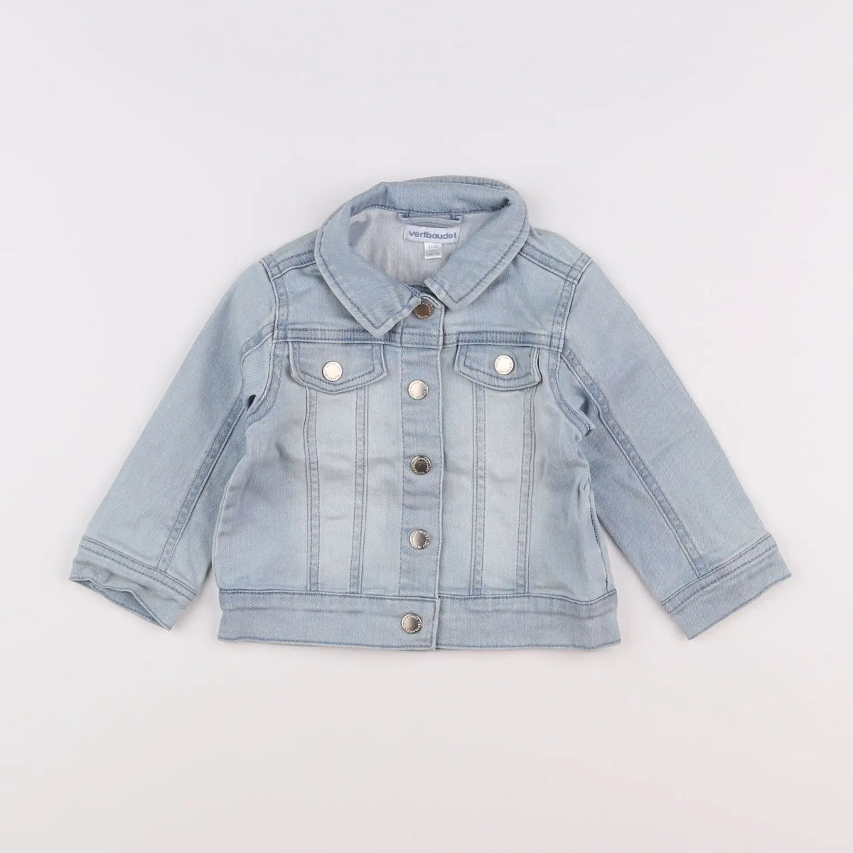 Vertbaudet - veste bleu - 18 mois