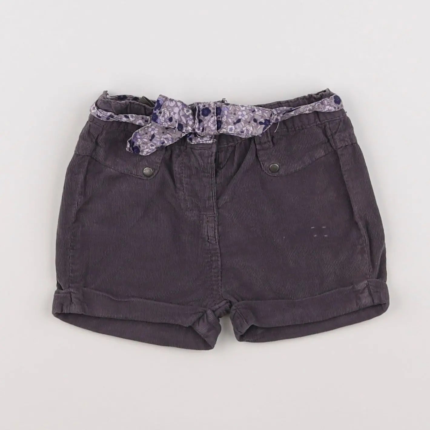 Vertbaudet - short violet - 12 mois