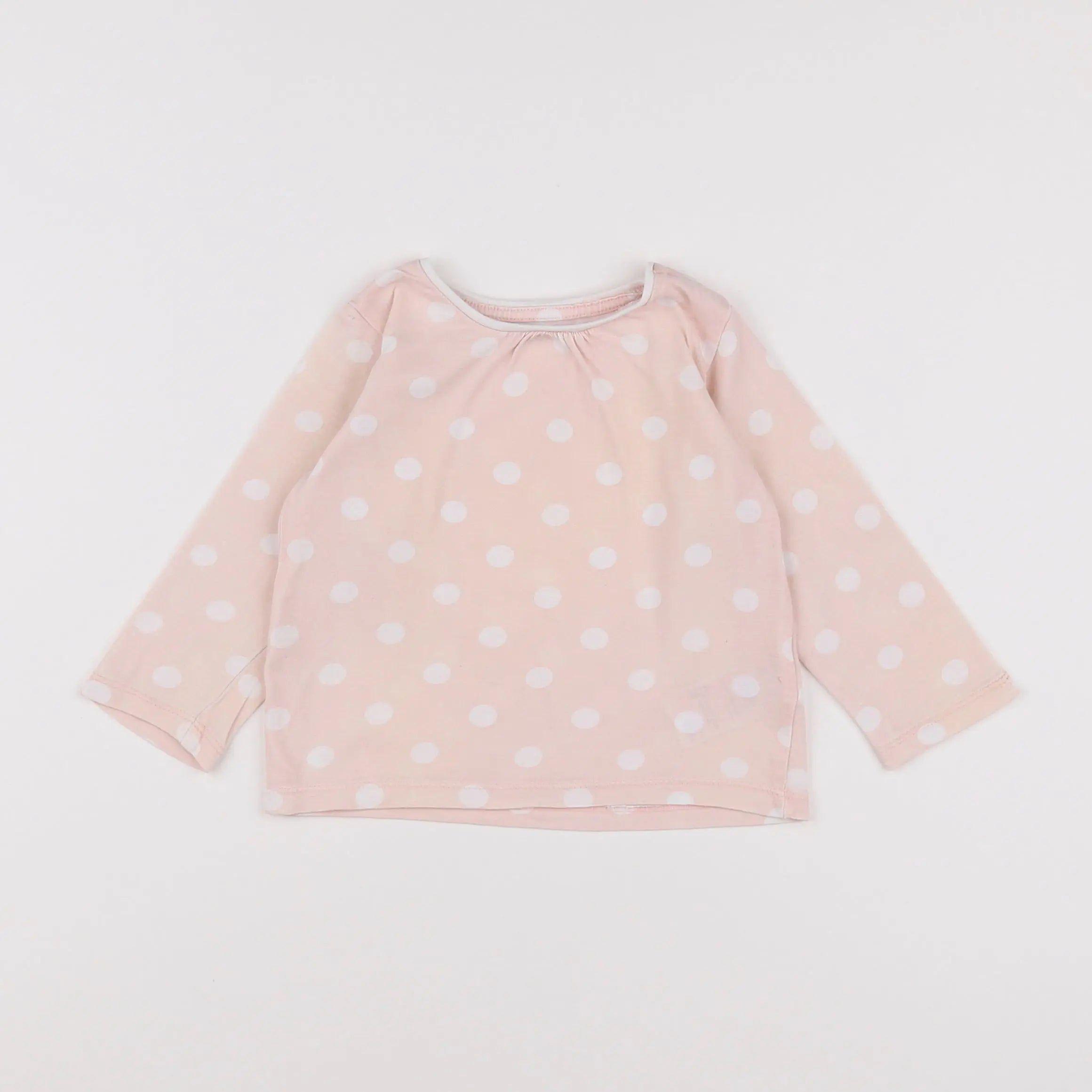 Vertbaudet - tee-shirt rose - 18 mois