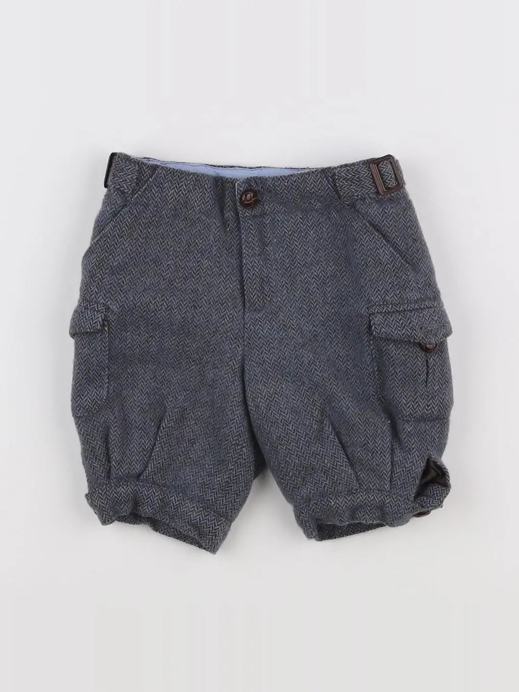 Jacadi - pantacourt bleu - 12 mois