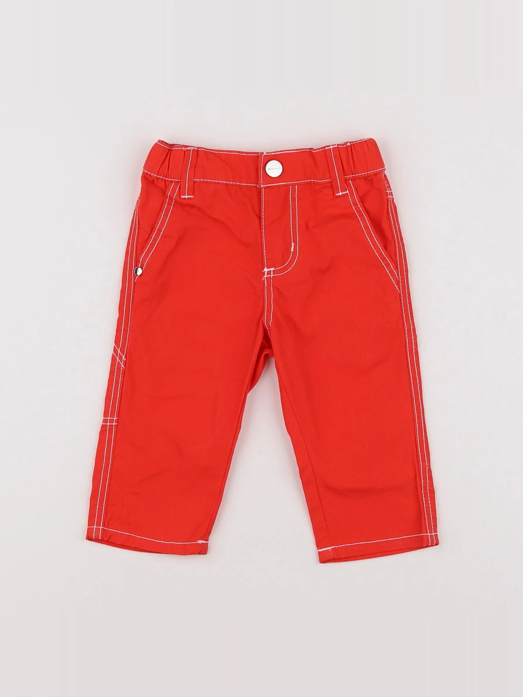 Jacadi - pantalon rouge - 6 mois