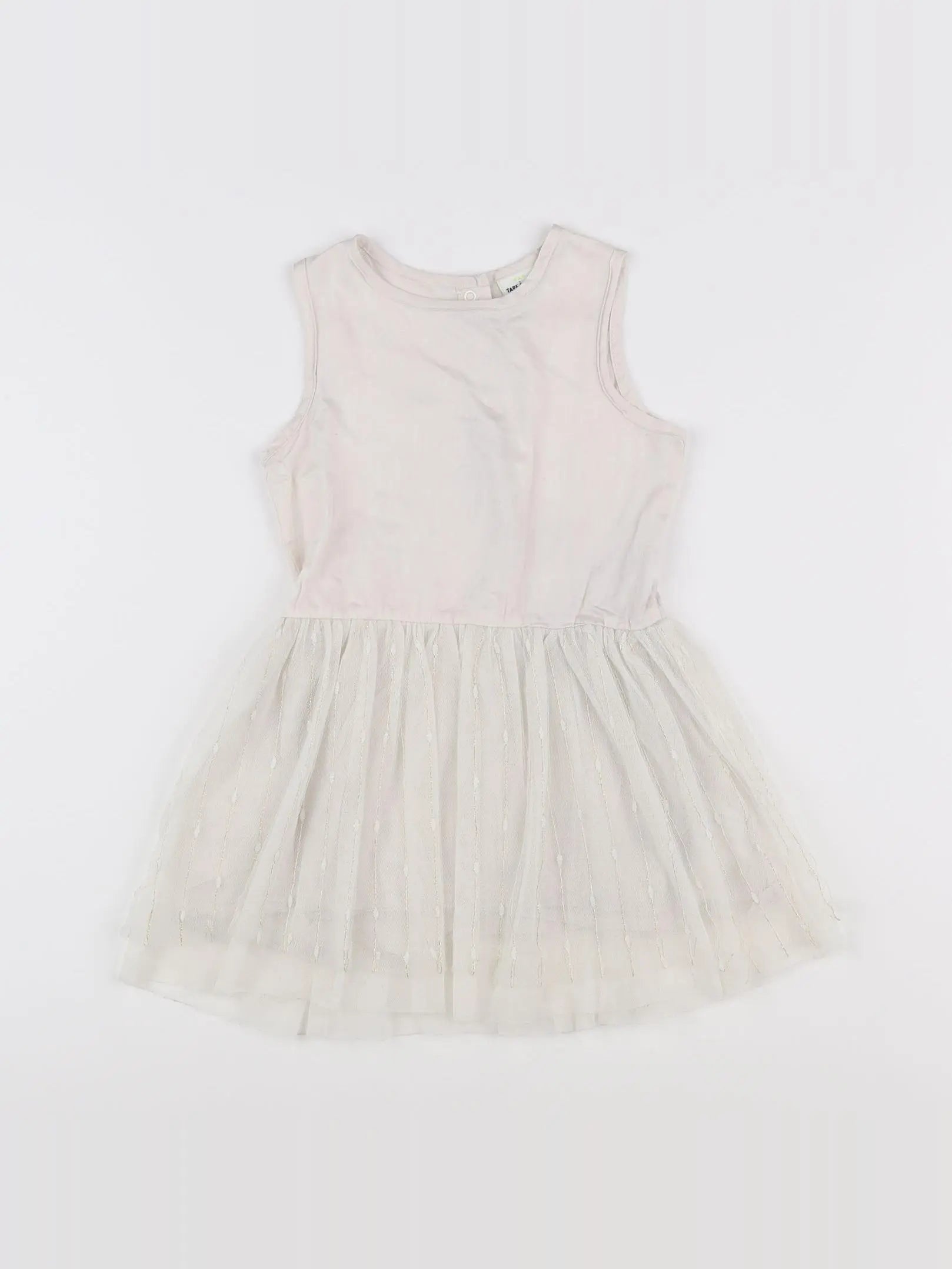 Tape à l'oeil - robe blanc - 3 ans