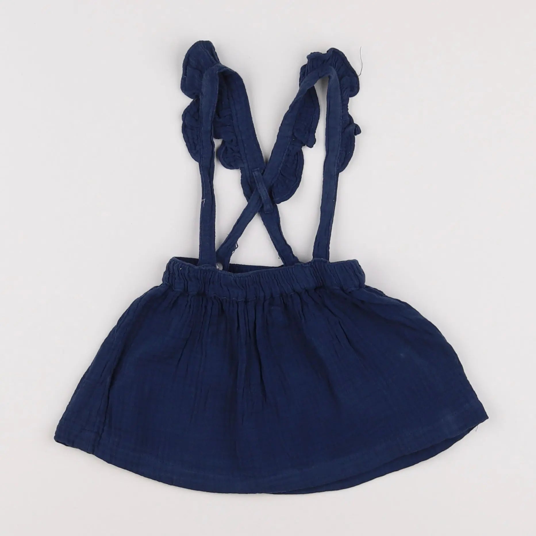 Vertbaudet - jupe bleu - 6 mois